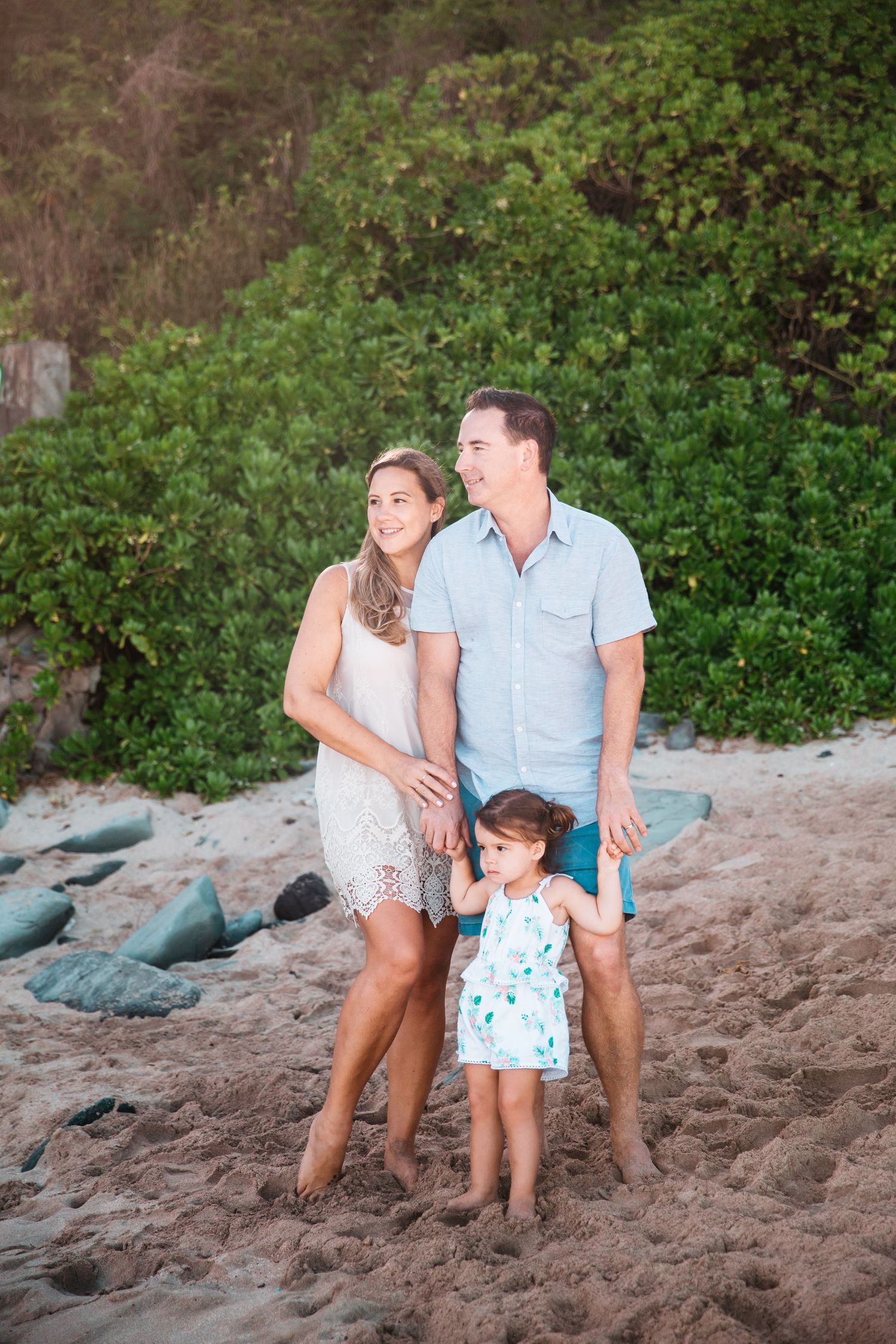 Family photos in Maui