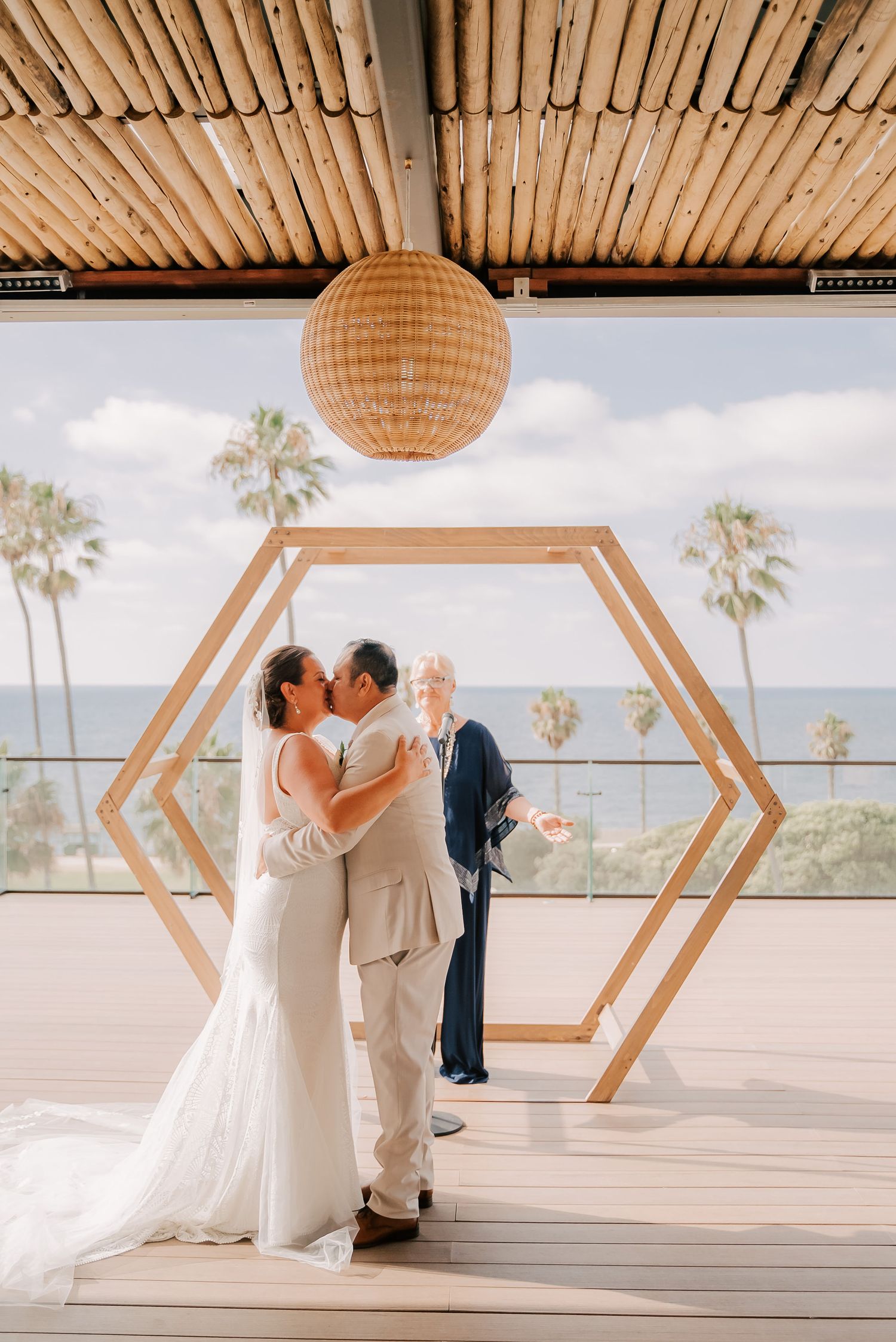 San Diego rooftop wedding