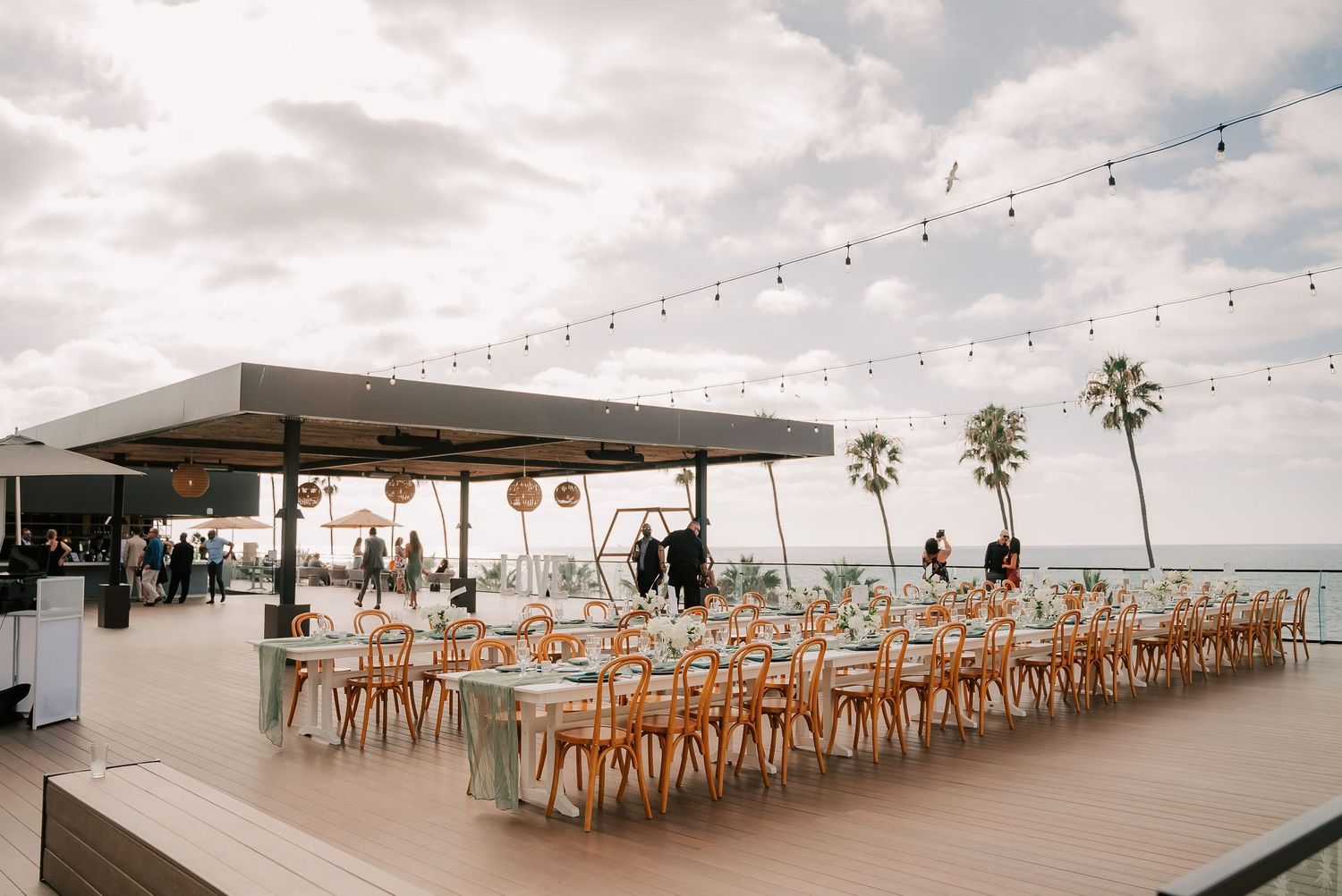 San Diego rooftop wedding