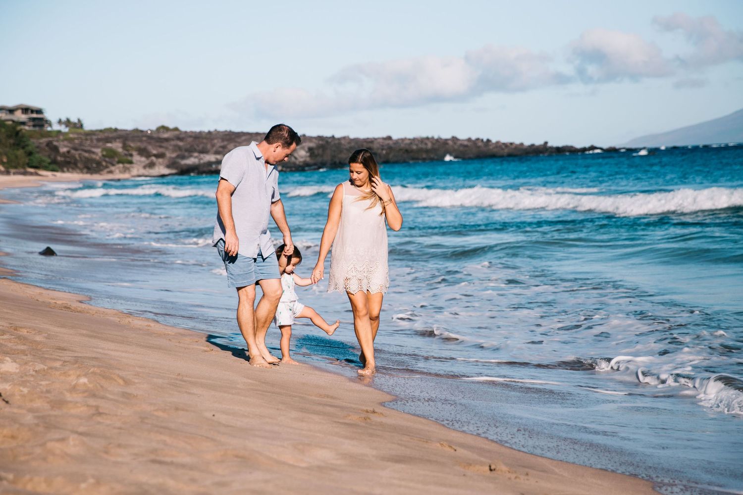 Family photos in Maui