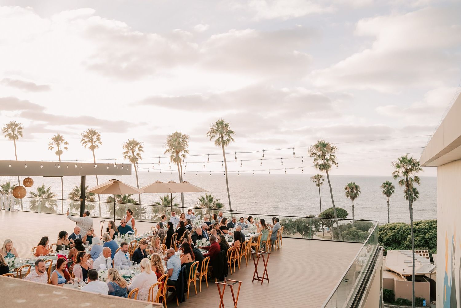 San Diego rooftop wedding