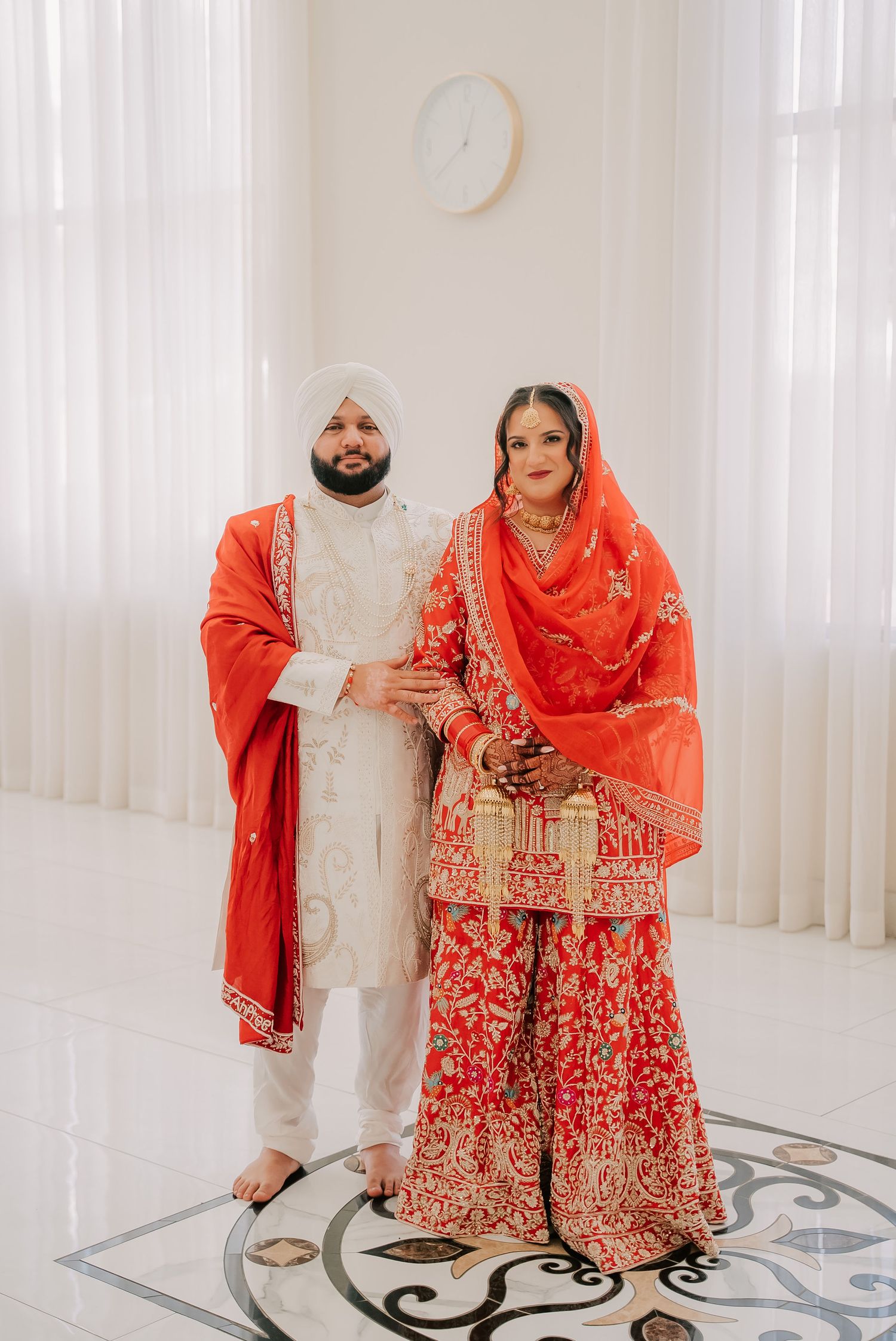 punjabi wedding couple photography