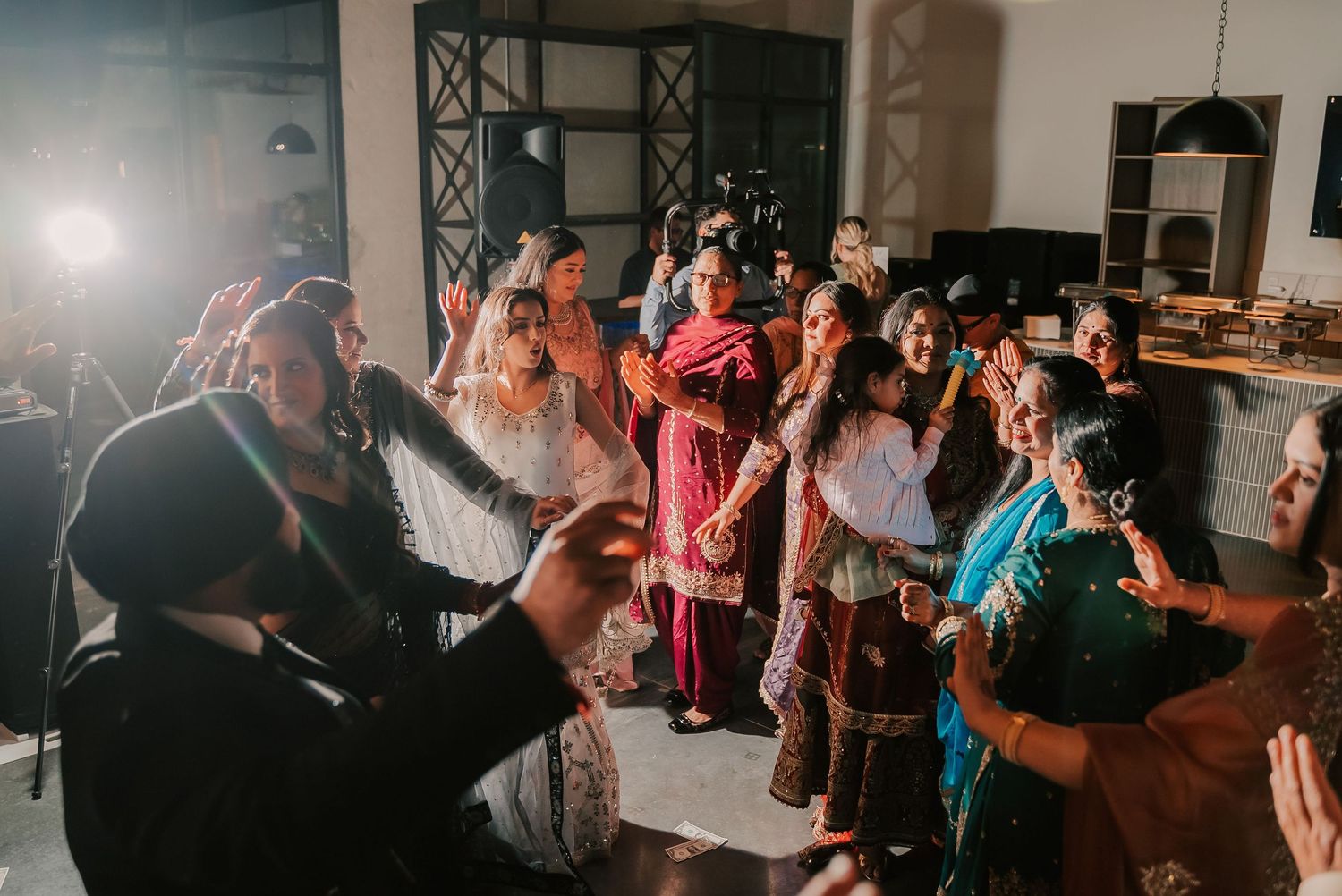 punjabi wedding reception ceremony