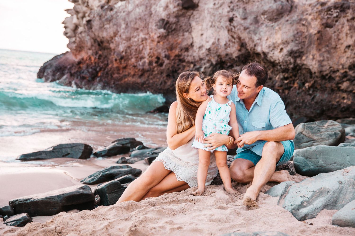 Family photos in Maui