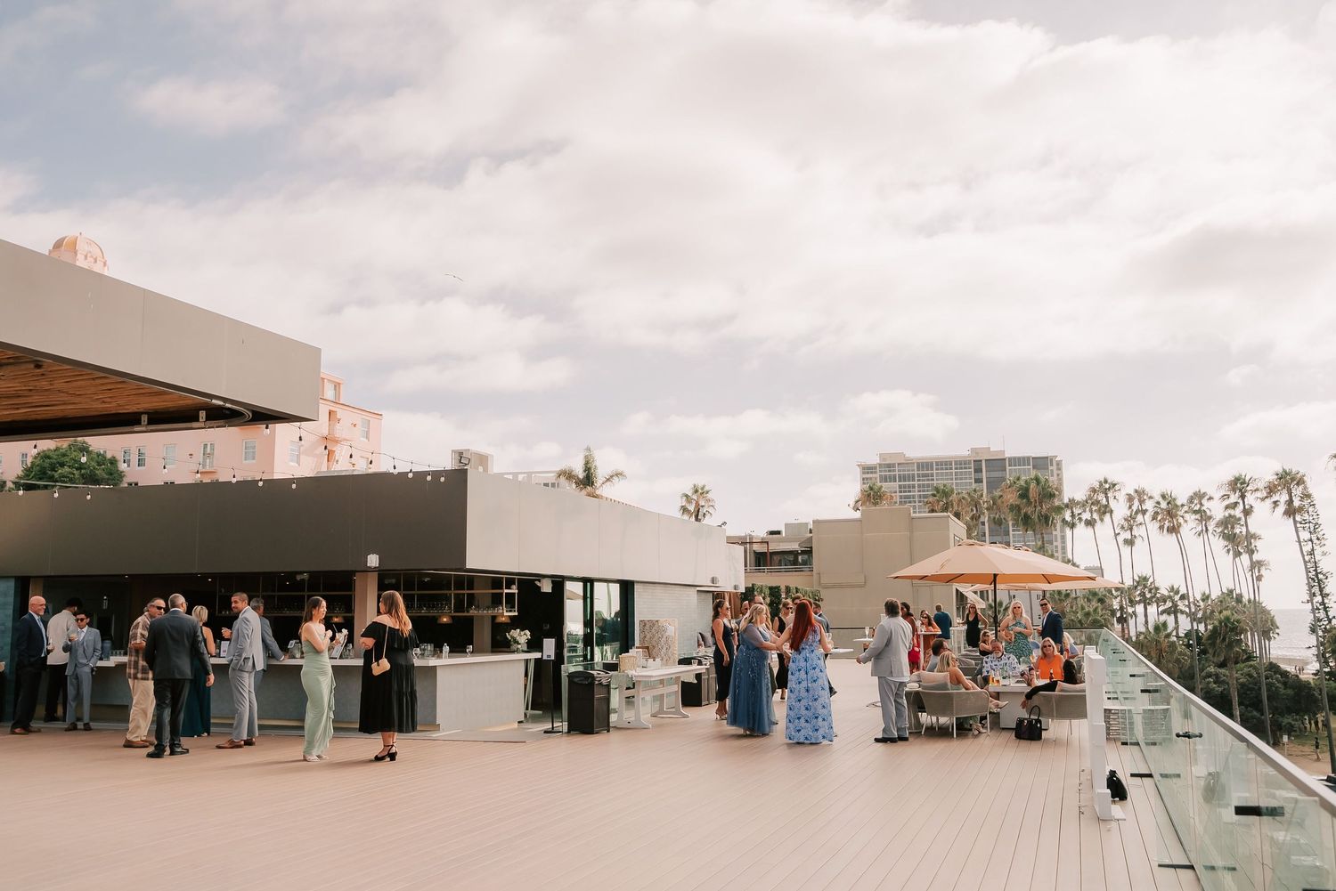 San Diego rooftop wedding