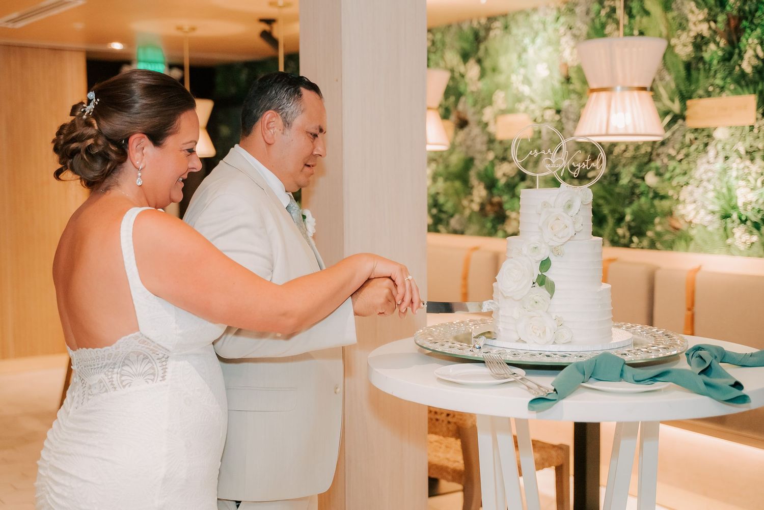 San Diego rooftop wedding