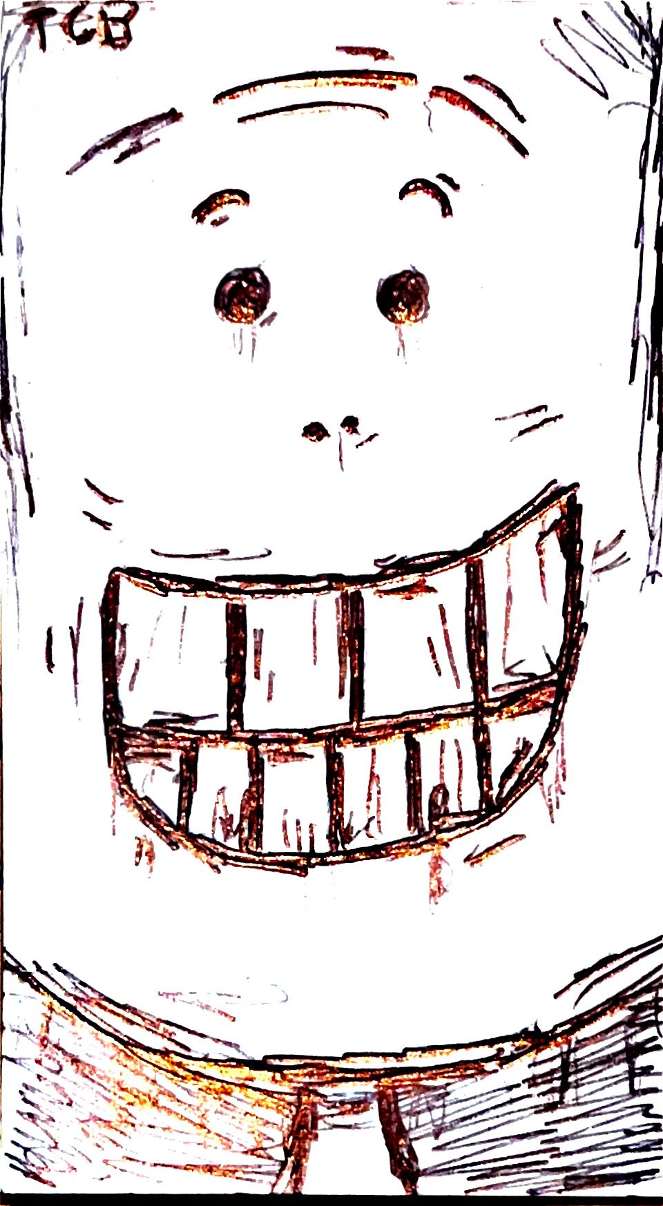 Crazy SMiley Man.