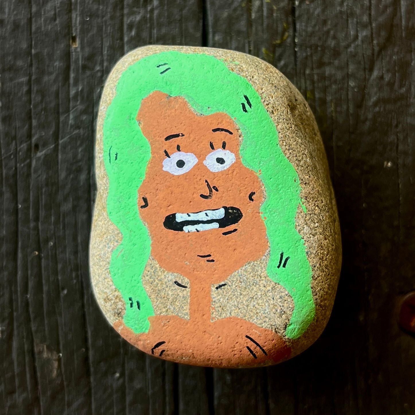 Biscuit the odd ROCK.
