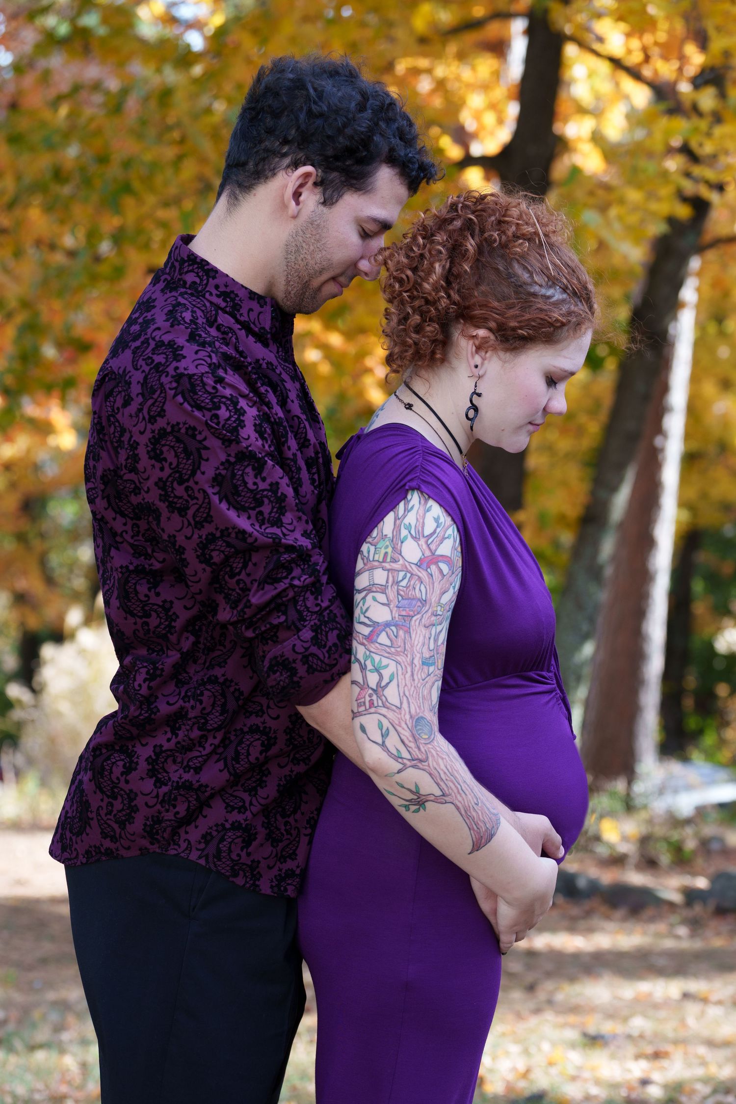 Fall wedding at the 1886 Crescent Hotel in Eureka Springs AR
