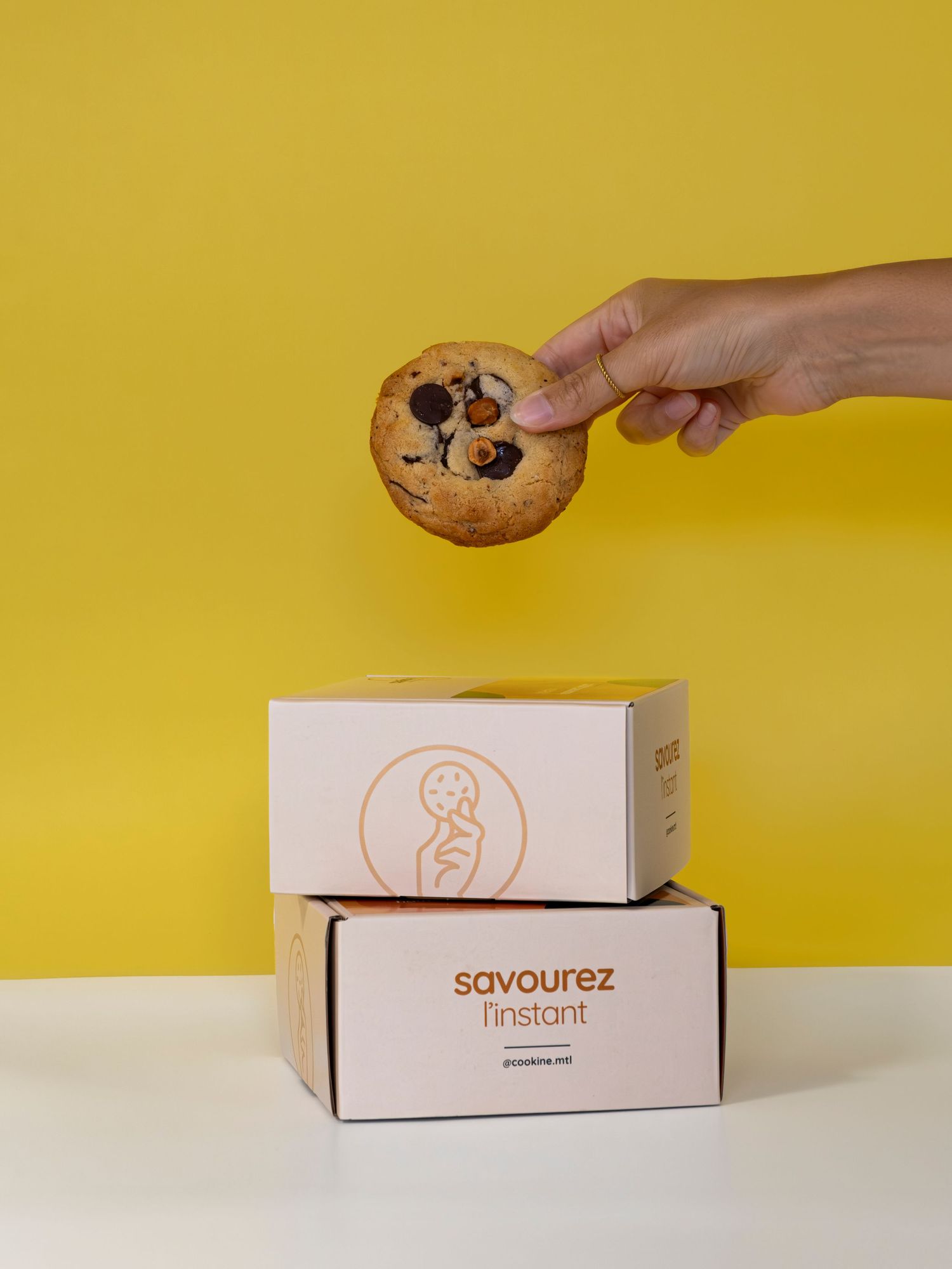 shooting photo produit cookie culinaire montréal québec canada