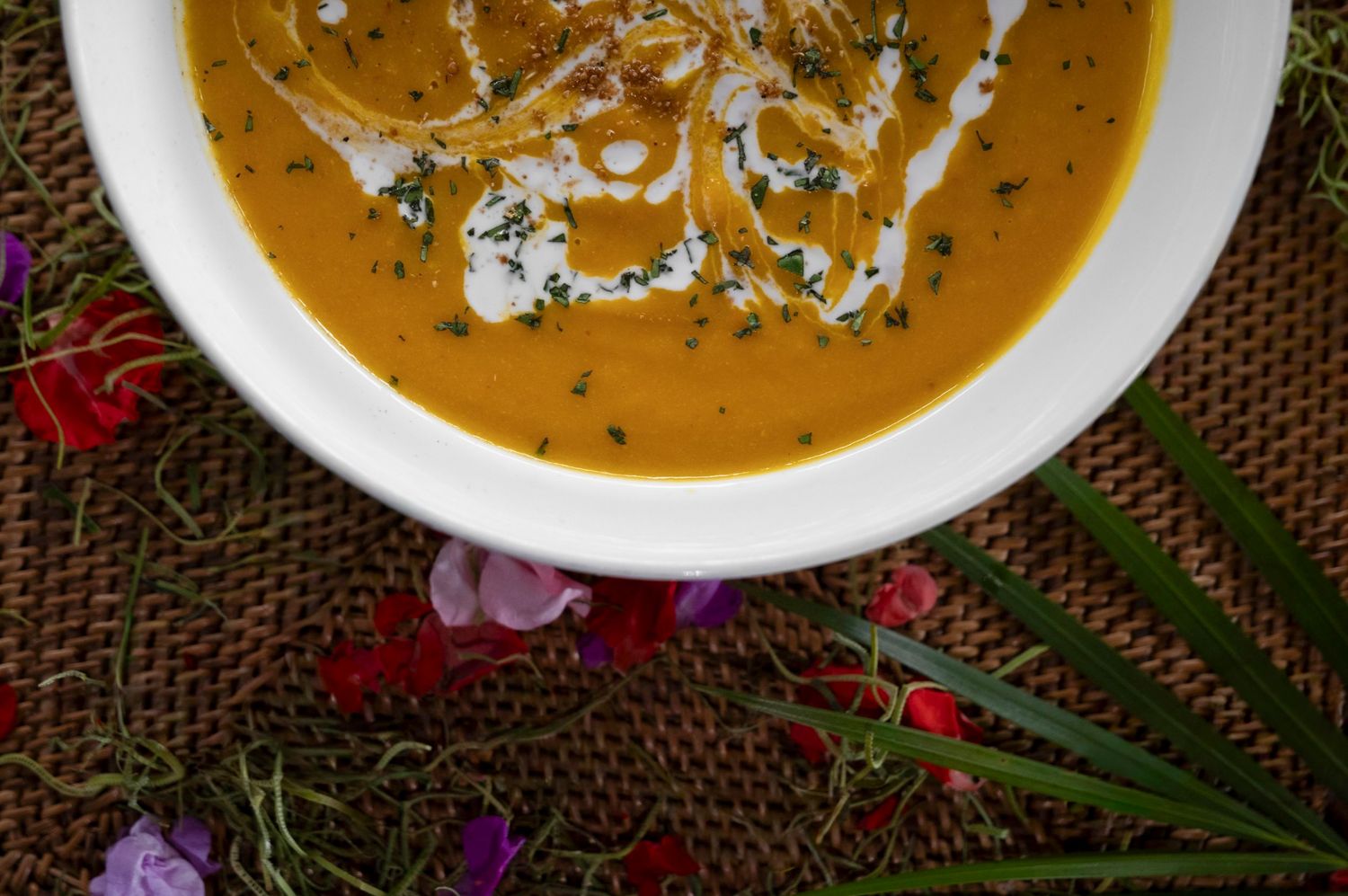 photographie culinaire soupe de potiron