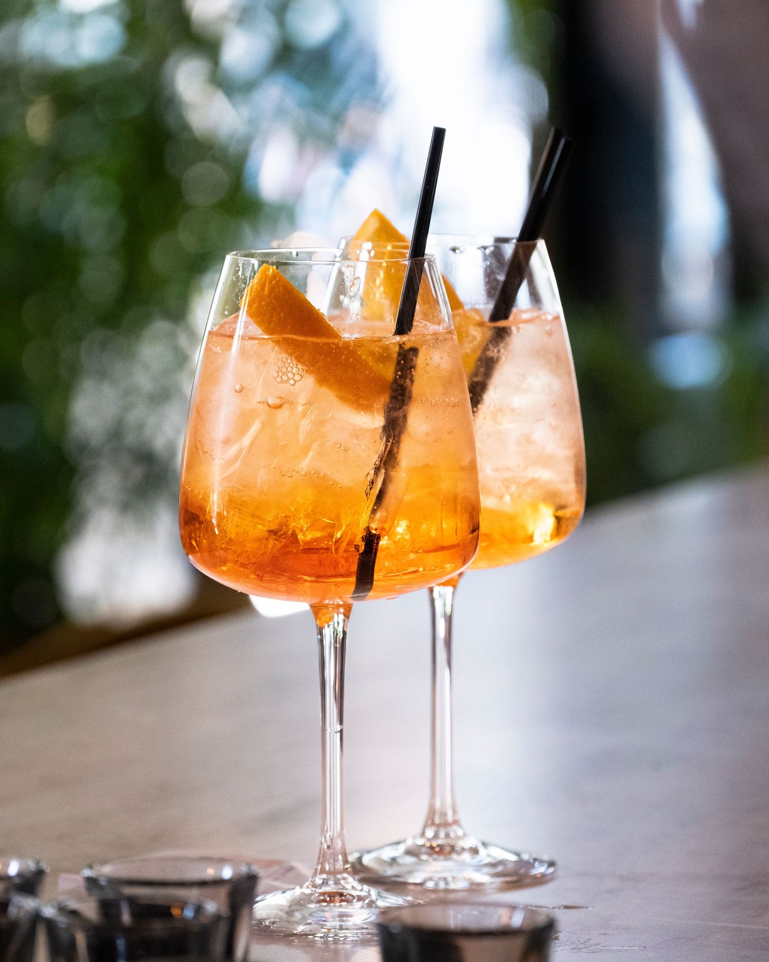 Cocktail spritz au restaurant au Québec