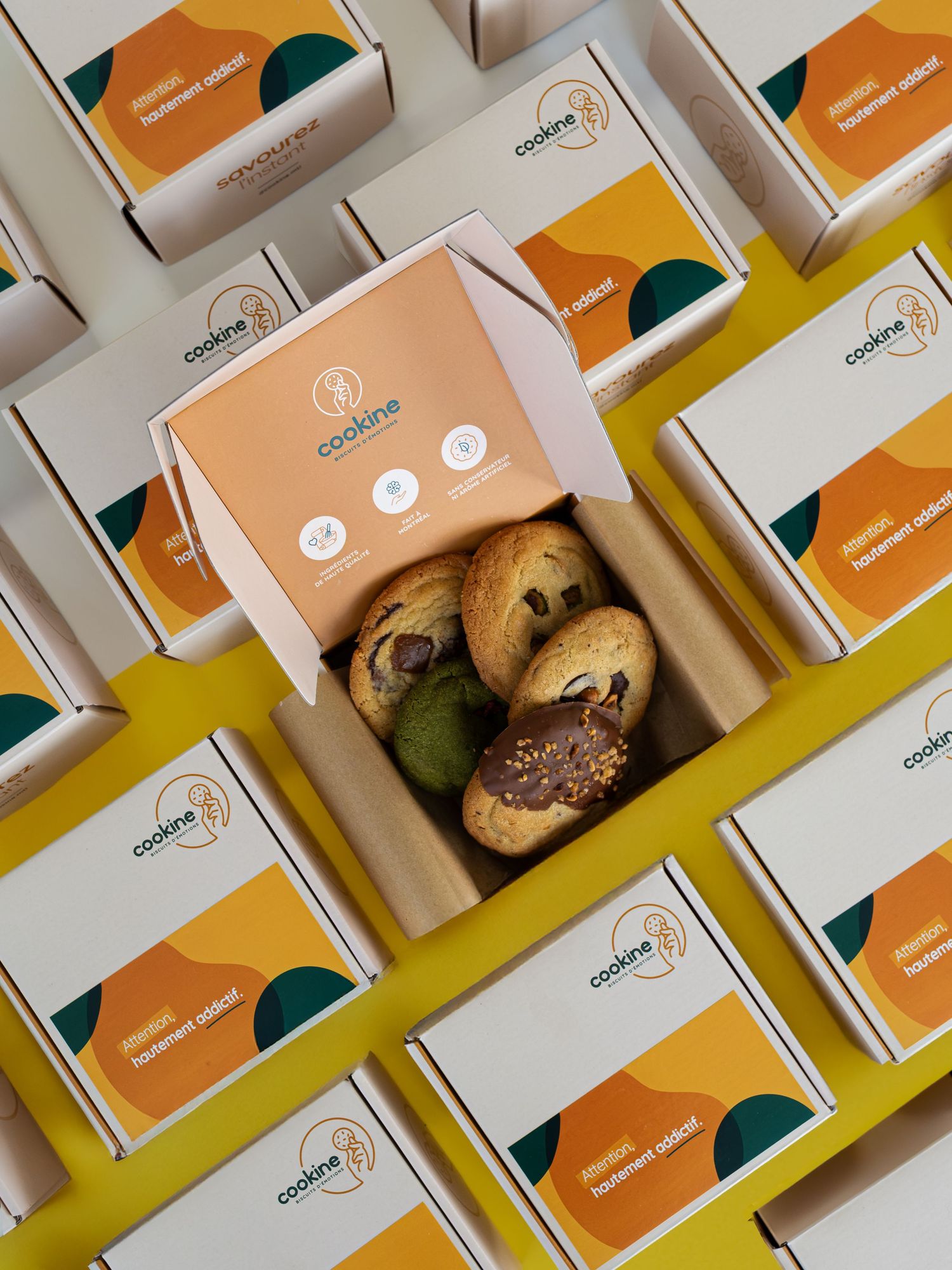shooting photo produit cookie culinaire montréal québec canada