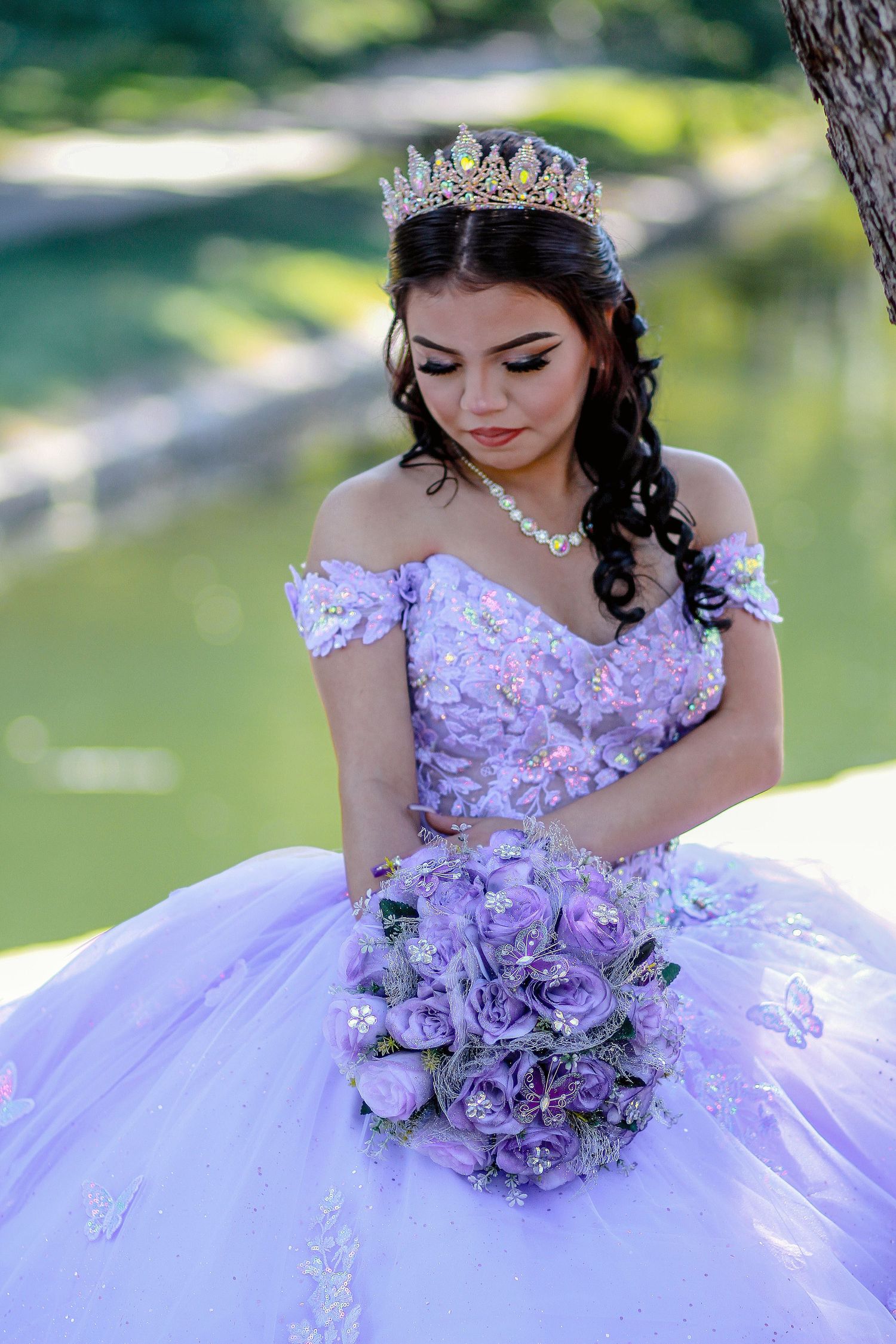 San Antonio, Boerne & Hill Country Quinceanera & Sweet 16 photography. Photo taken at The River Walk 
by Precious Keepsakes Photography