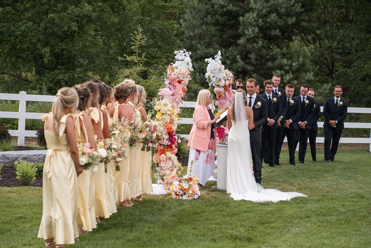 wedding party ceremony