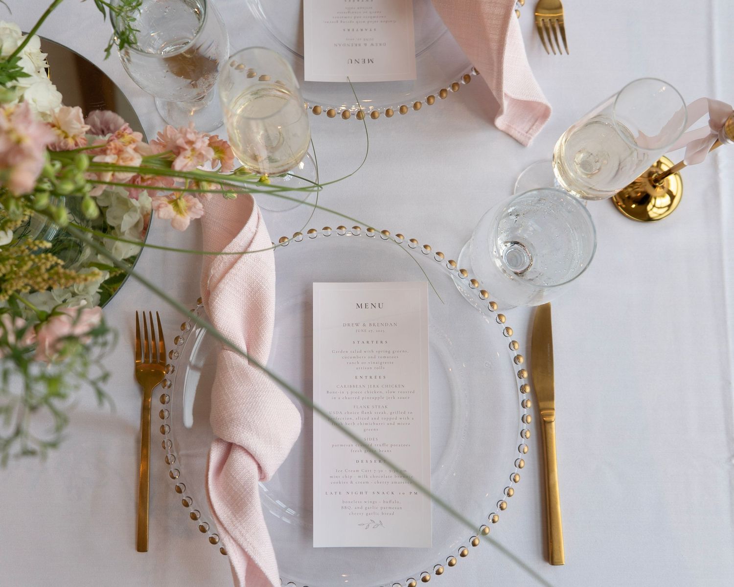 wedding tablescape