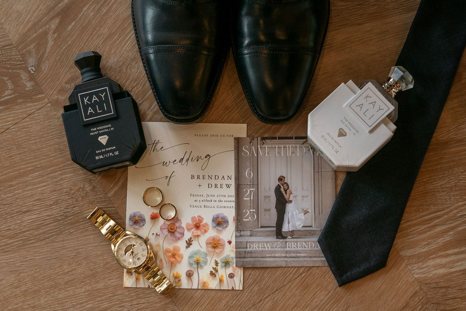 detail photo for a wedding