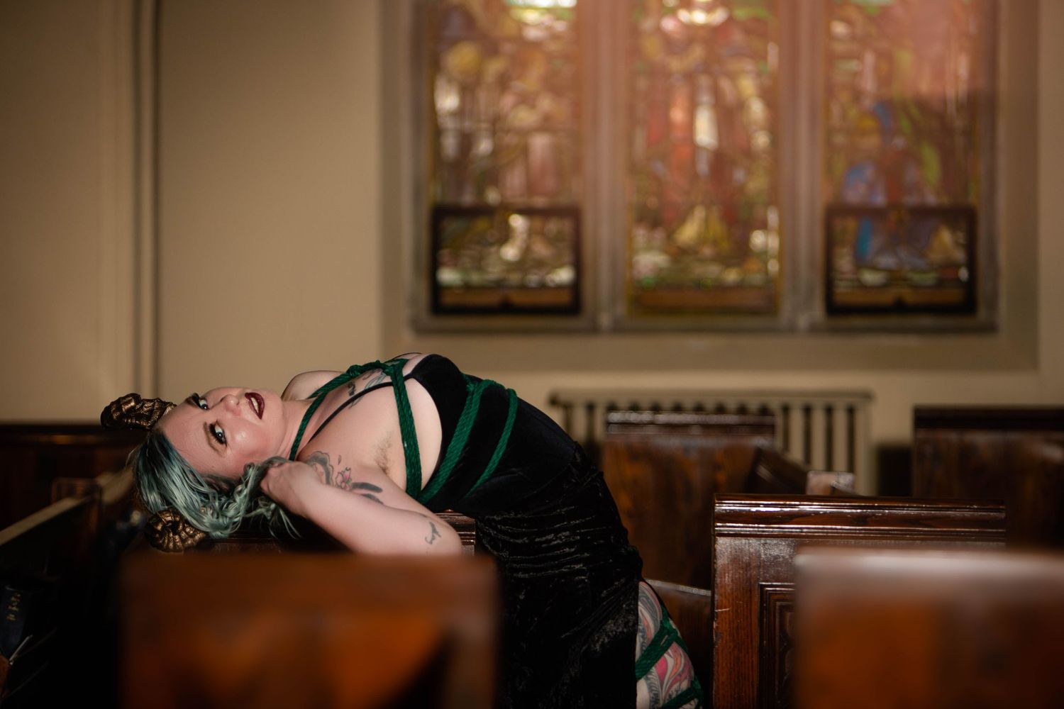 Toronto Photographer - Shibari Boudoir