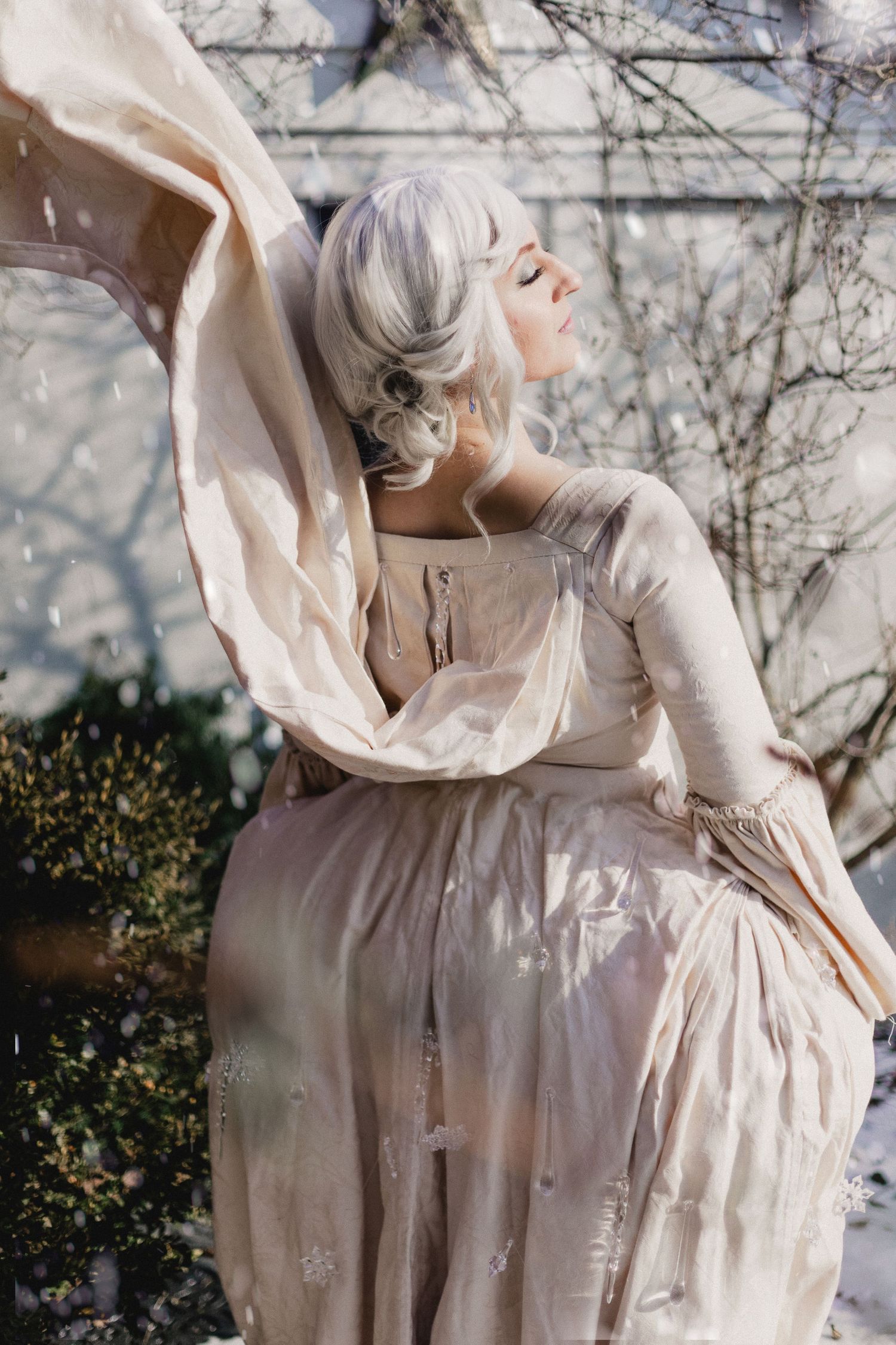 corset and gown by heather jacobson photographed by heavenly visuals