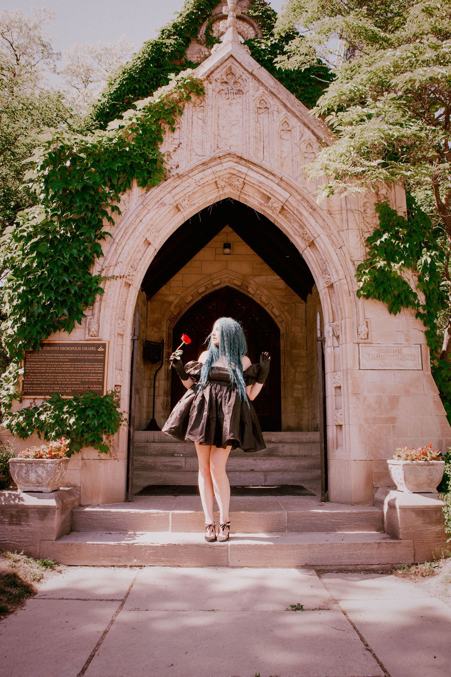 Toronto Necropolis Portrait Photography