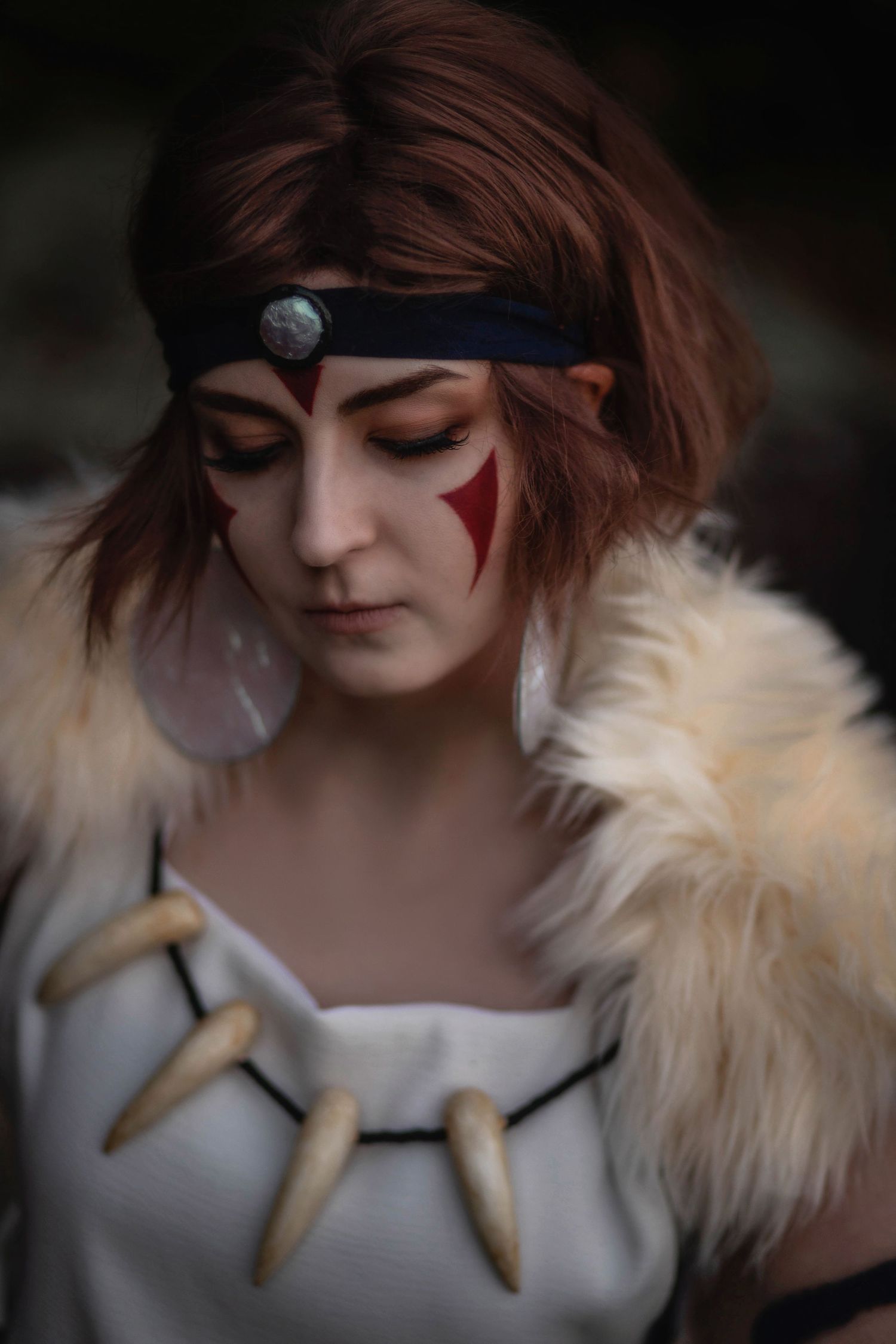 Princess Mononoke Cosplay Showing the Impact Humans have on the environment