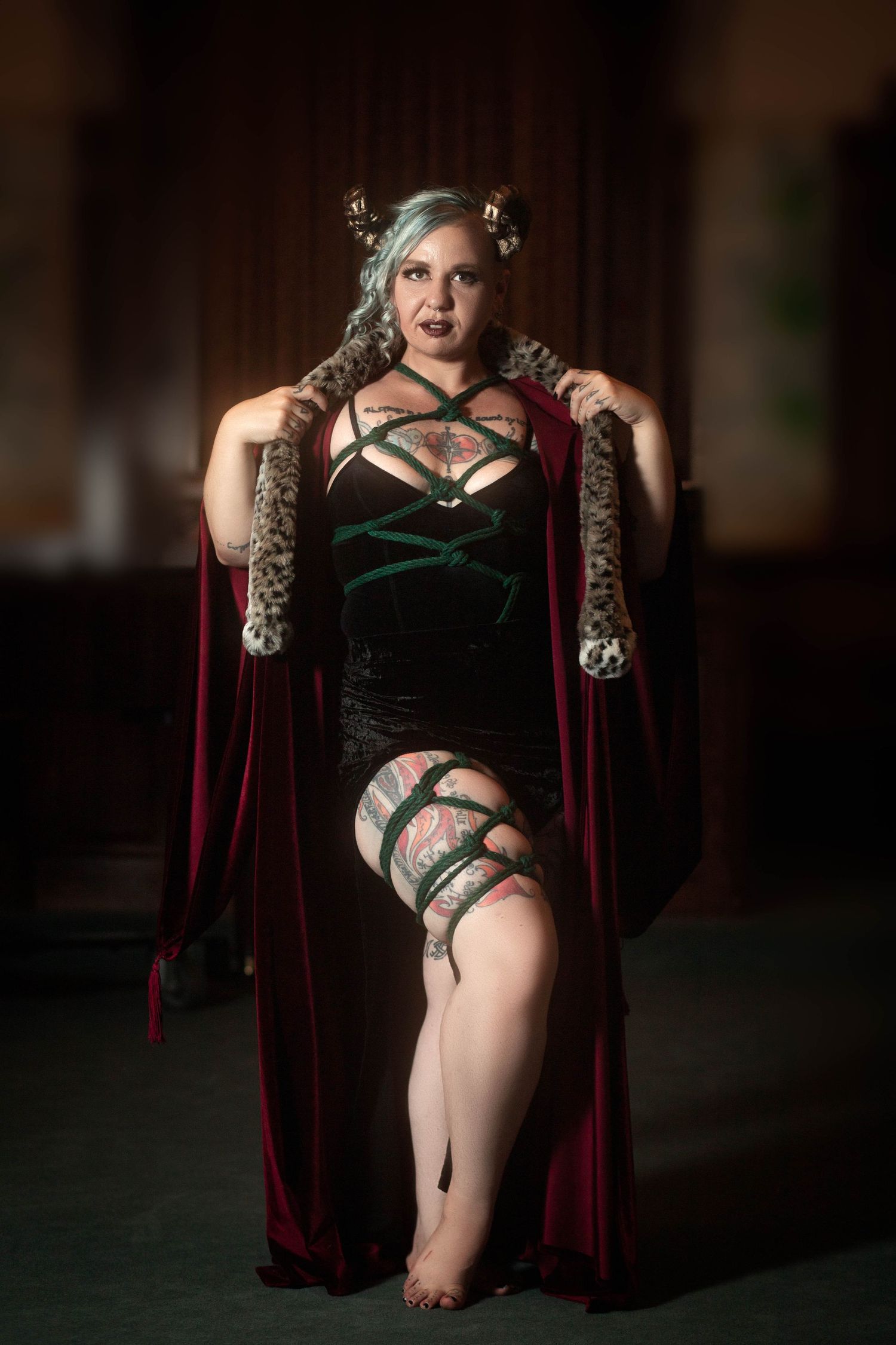 Toronto Photographer - Shibari Boudoir