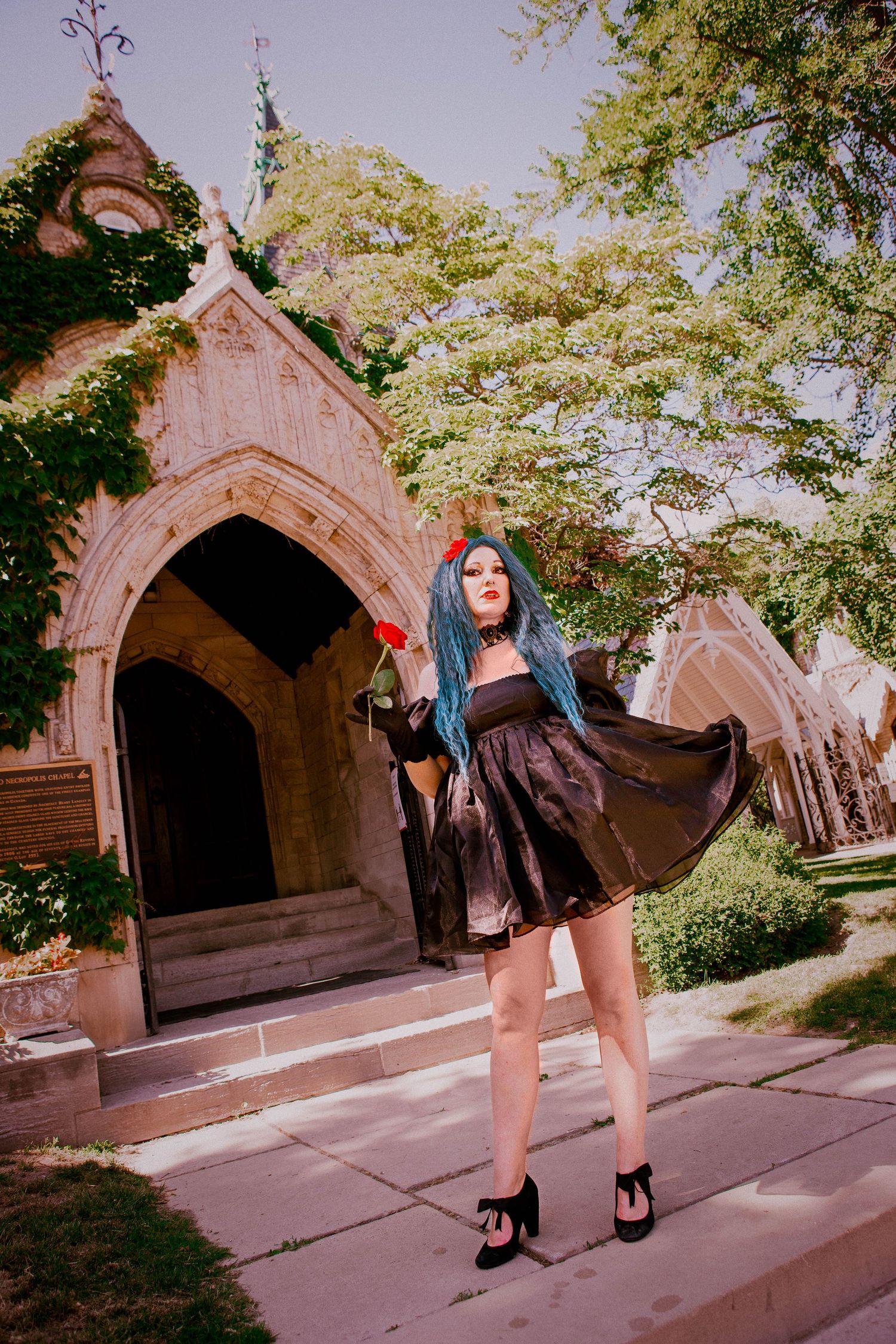 Toronto Necropolis Portrait Photography