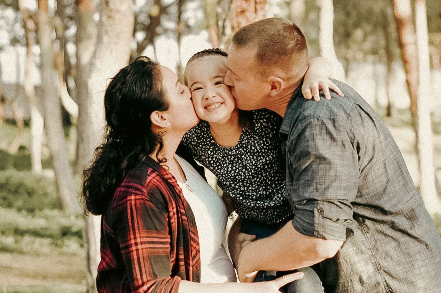 Family of three