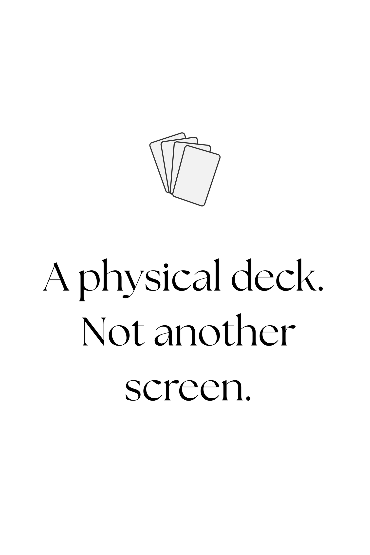 connect & capture prompt deck for in-home photo sessions