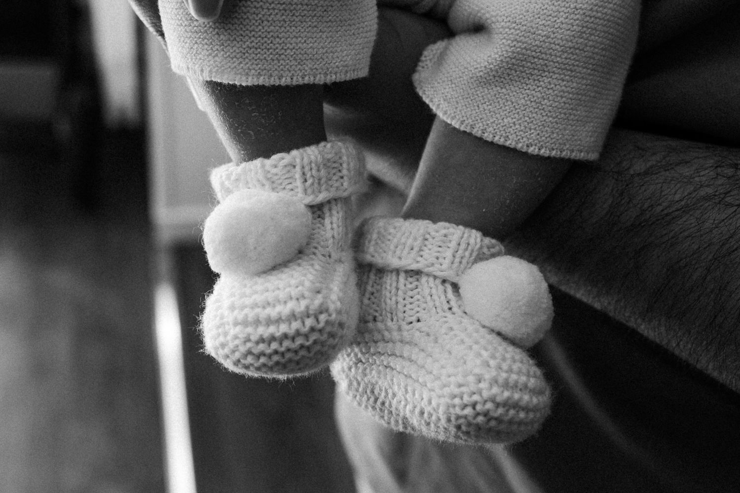 chaussons de bébé photographe yvelines