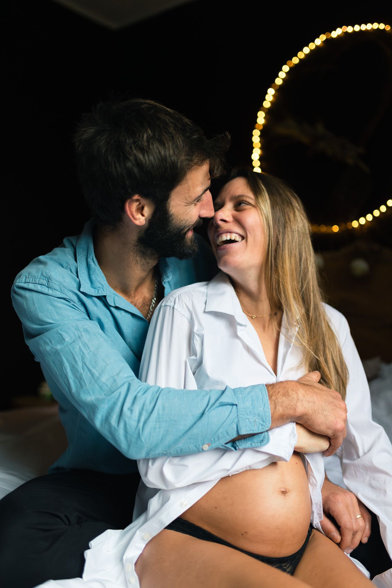 Séance photo couple et grossesse