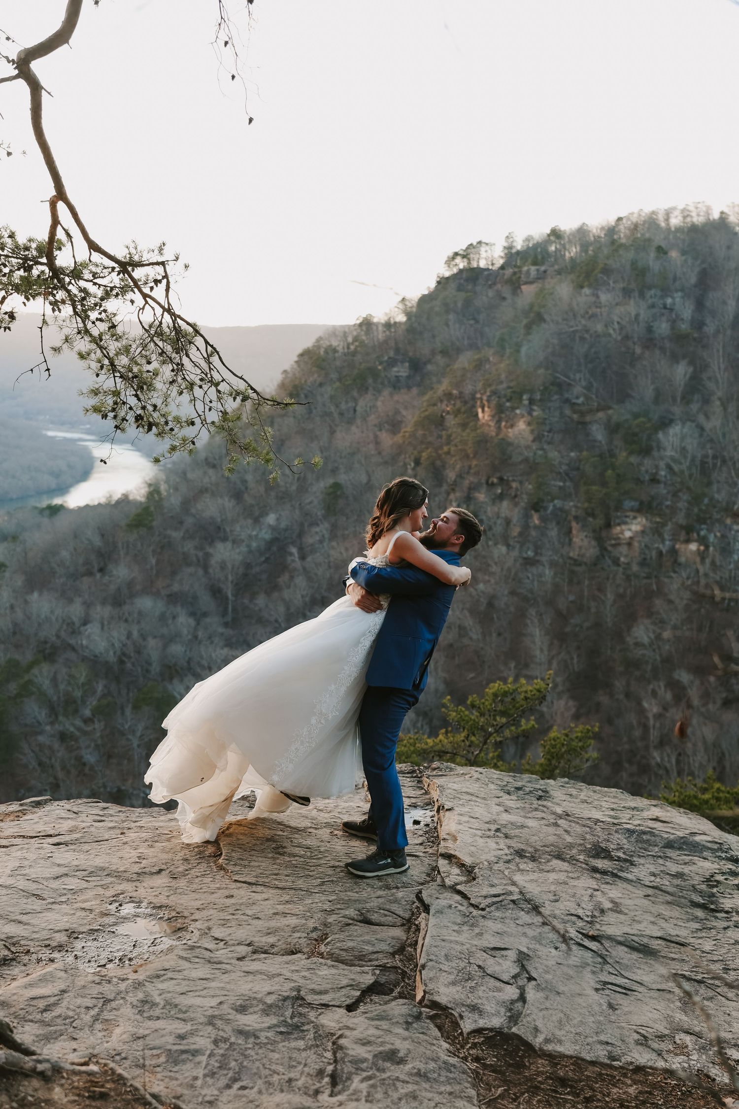 Chattanooga Elopement Photography, Nashville Elopement Photography, Adventure elopement