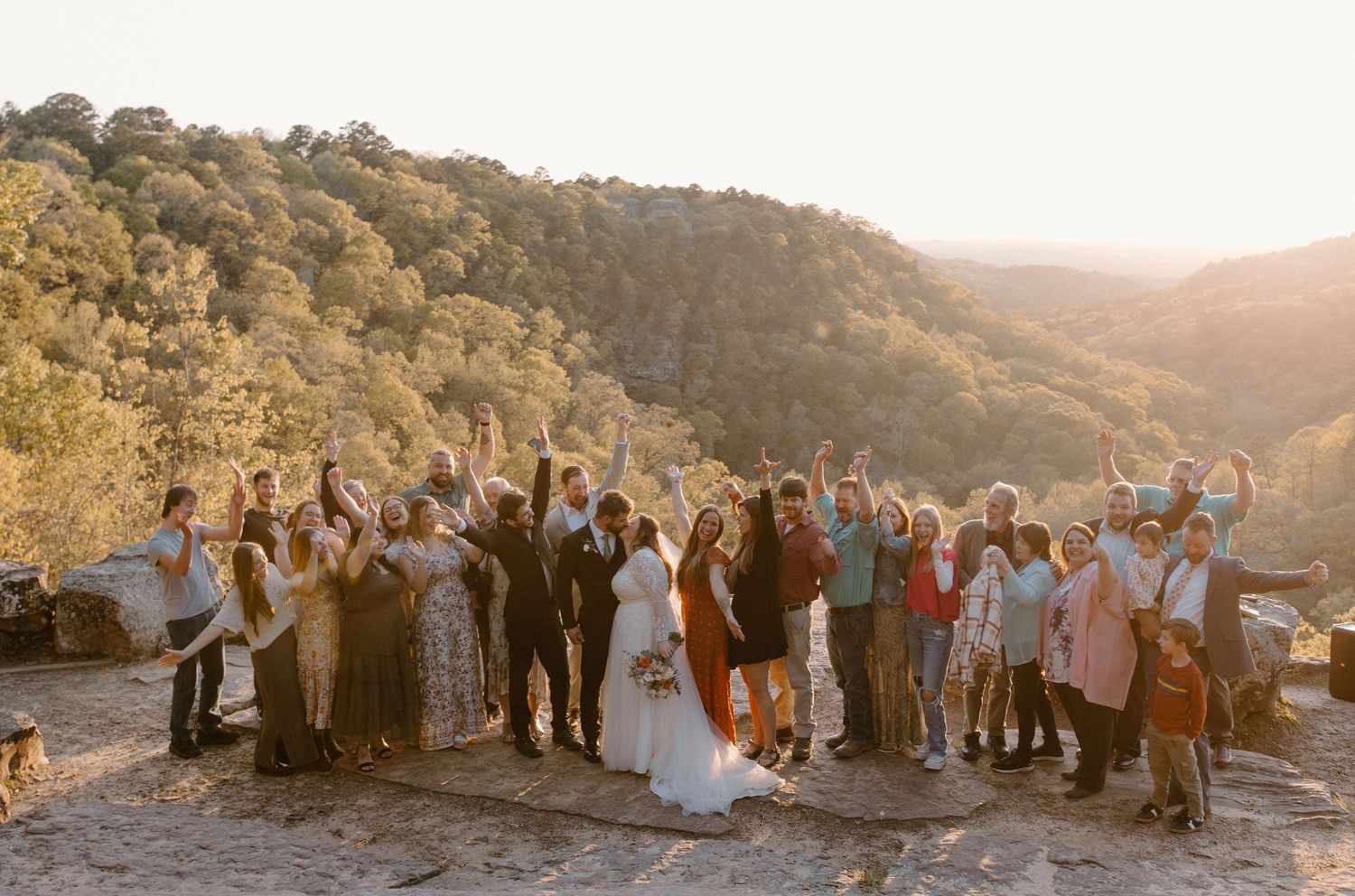 Our Adventure Elopement, Photos Courtesy of Boston Mountain Photos