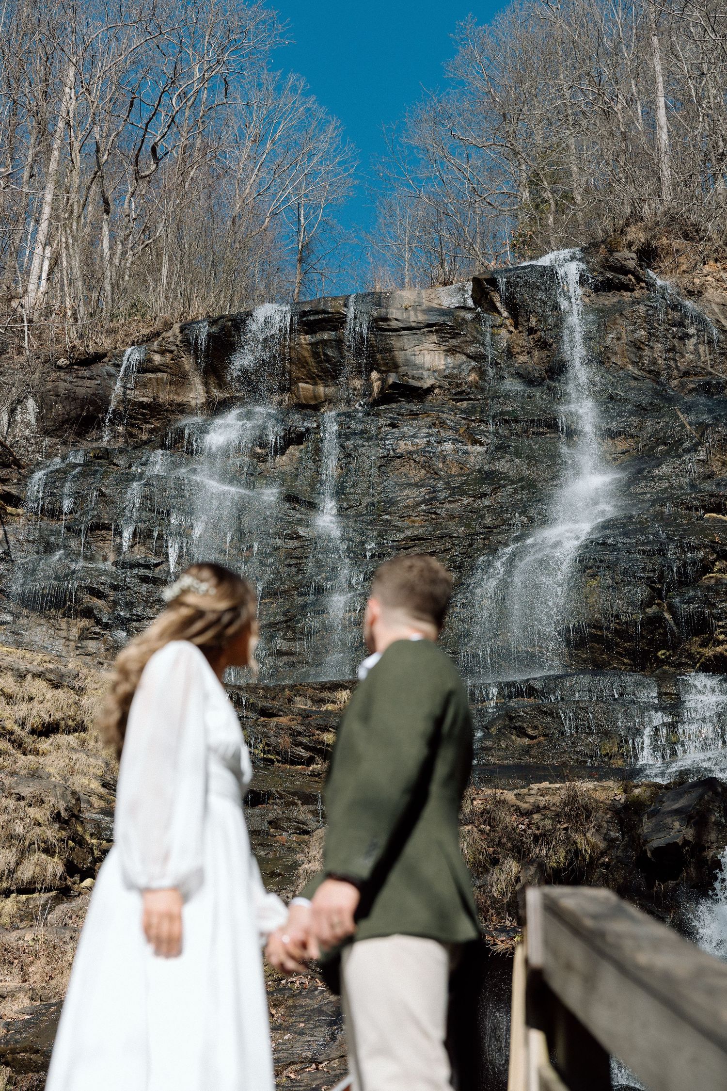 Clarksville Wedding Photography, Nashville Elopement Photographer, Middle Tennessee Elopement Photographer , Amicalola Falls Wedding