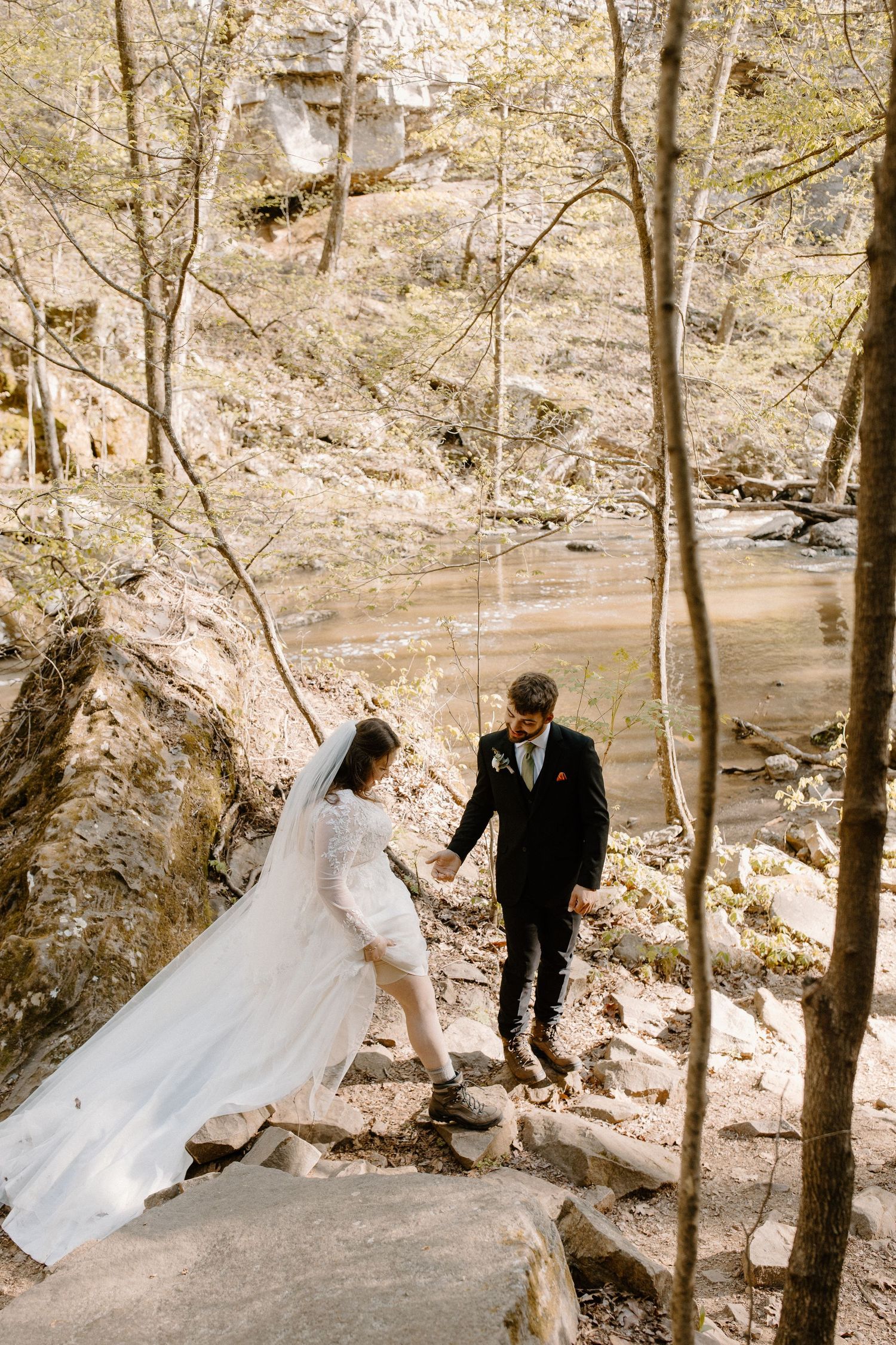 Our Adventure Elopement, Photos Courtesy of Boston Mountain Photos
