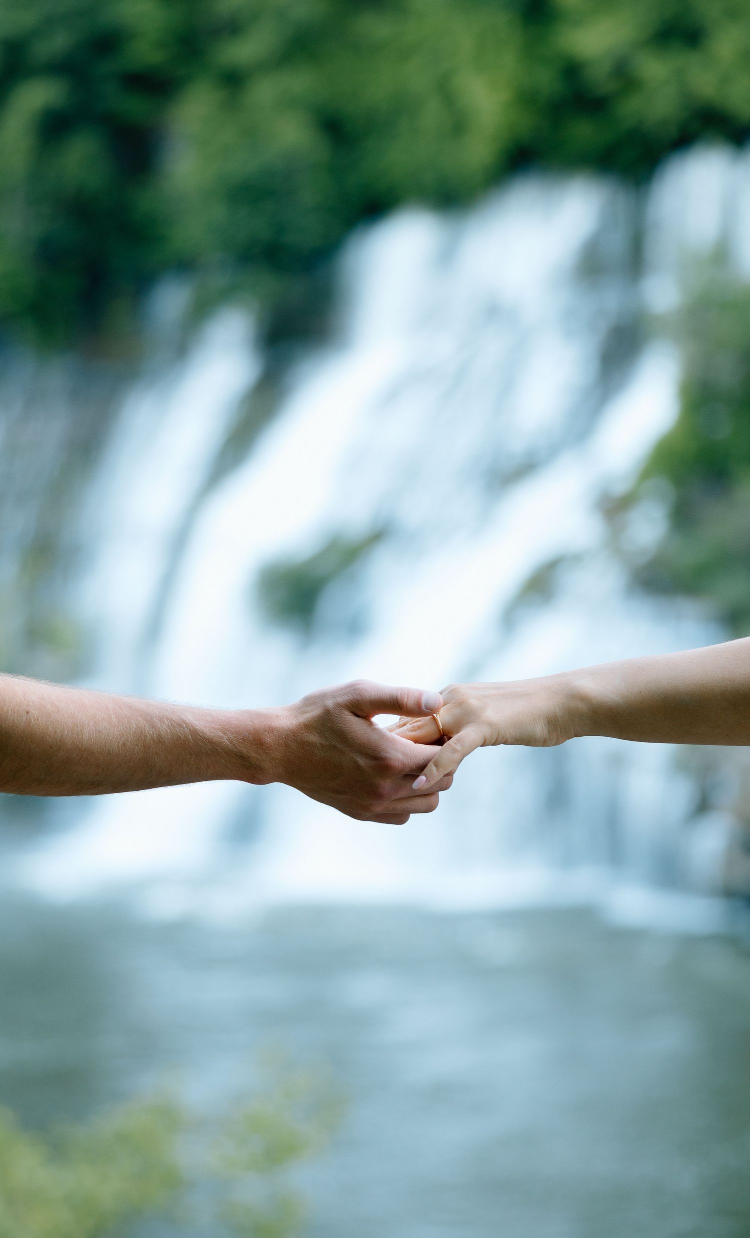Twin Falls, Rock Island State Park, Elopement, Middle Tennessee Elopement Photographer