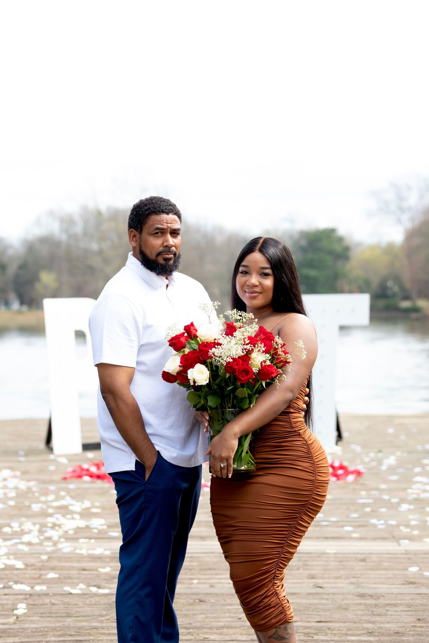 Bryan Keith Photo - Surprise engagement portrait