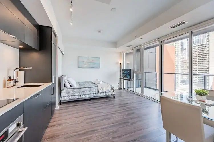 A cleaned condo interior at 20 Edward Street