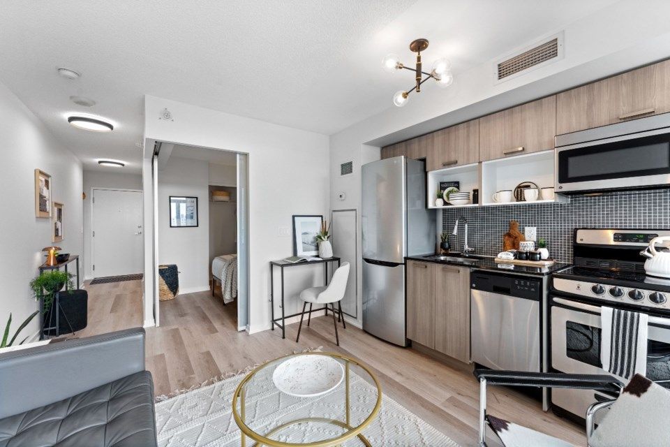 A Toronto condo on Lisgar Street after Nopah's clean