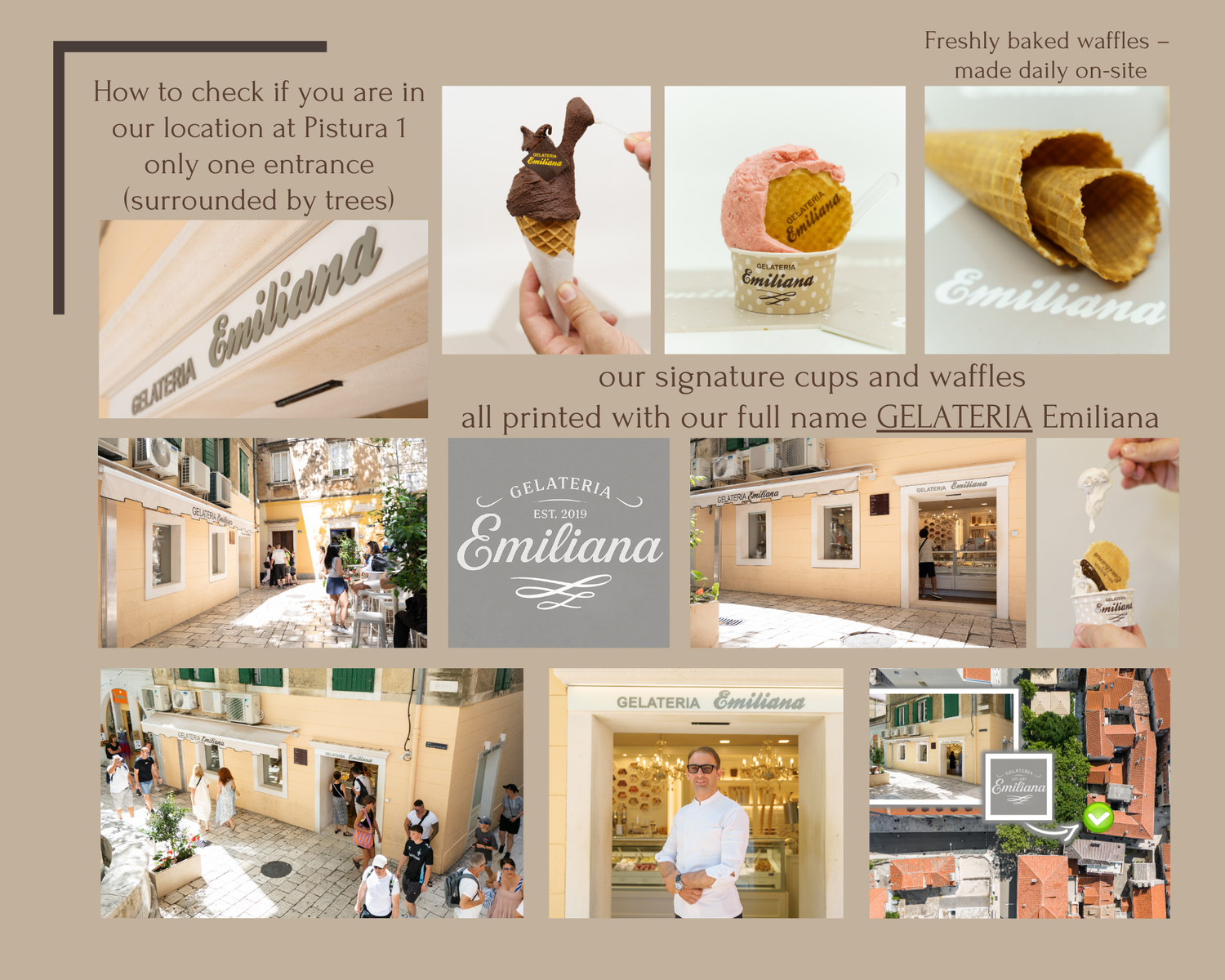 How to find Original Gelateria Emiliana 2019