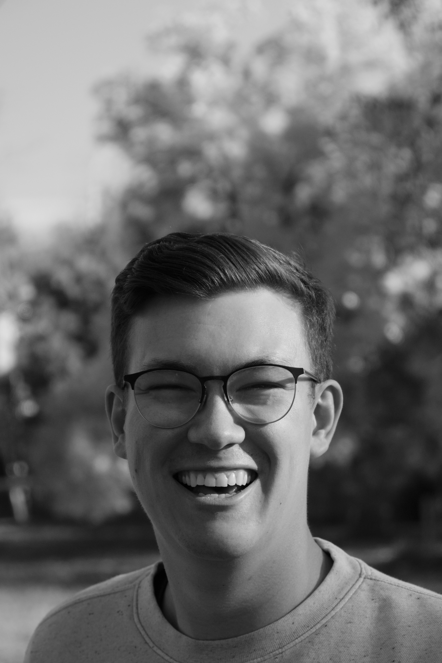 Headshot of Jonathan Albert is Black and White