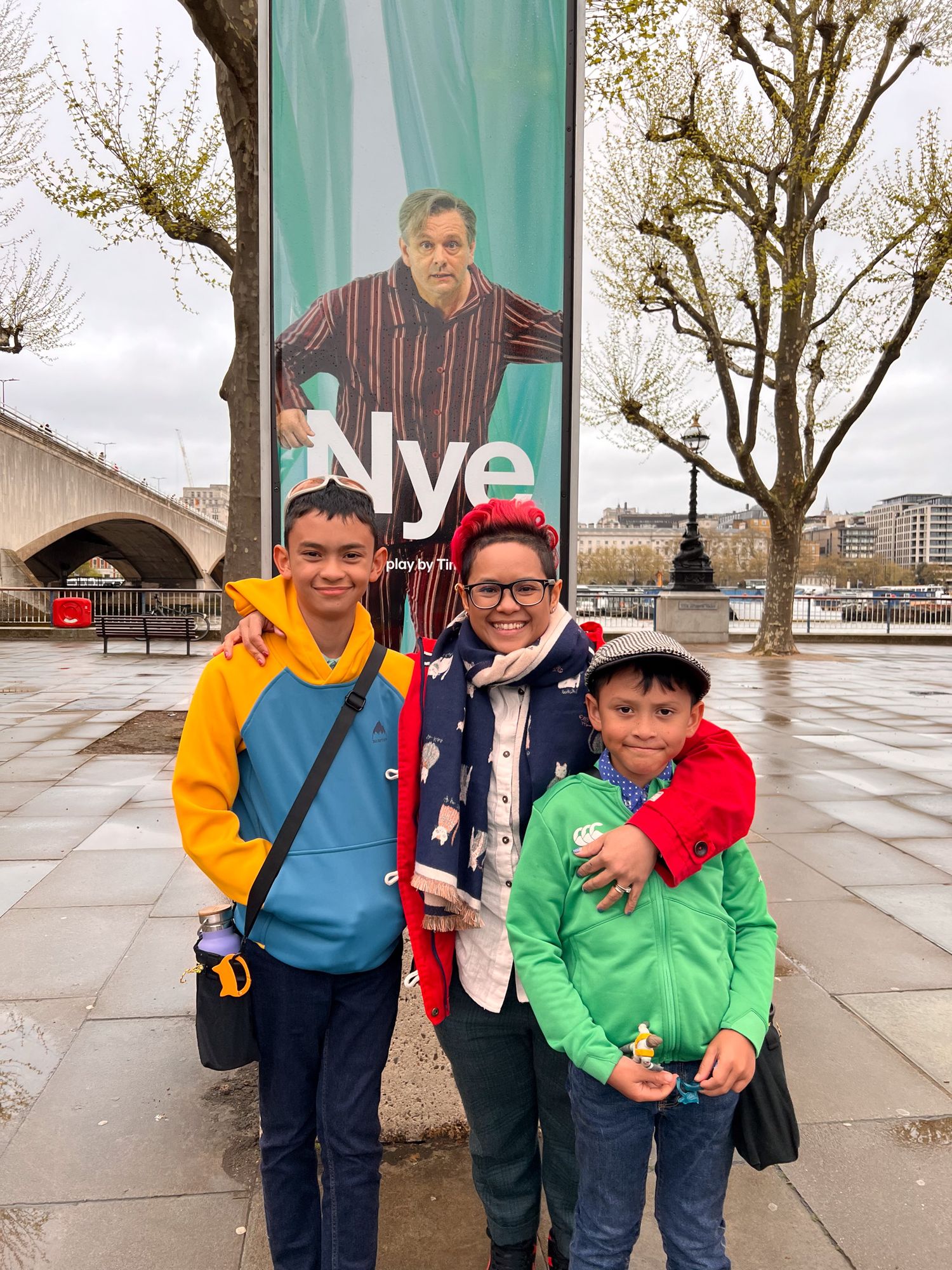 Photo credit: Random stranger who helped us take a photo with Michael Sheen. Thank you!