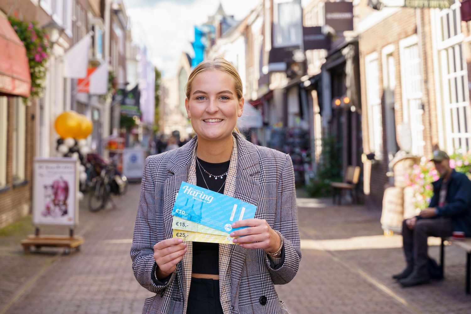 Foto's ter promotie van de Haringbon Enkhuizen
