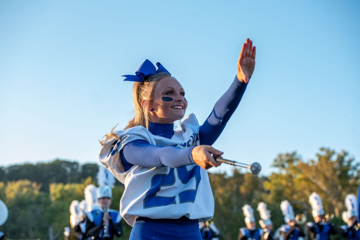 Cheerleader majorette