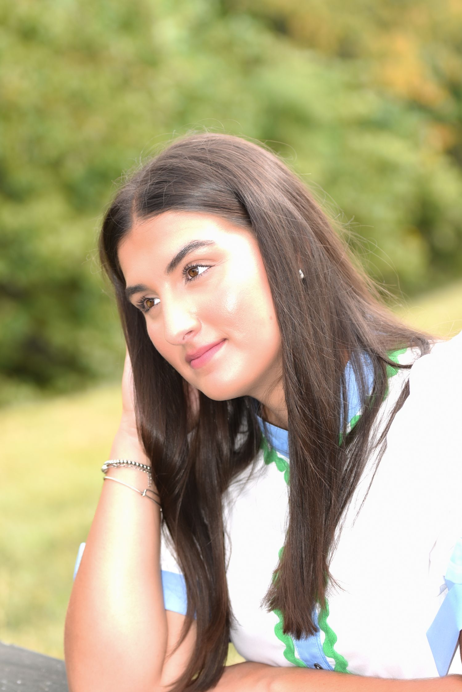 Unique senior portrait