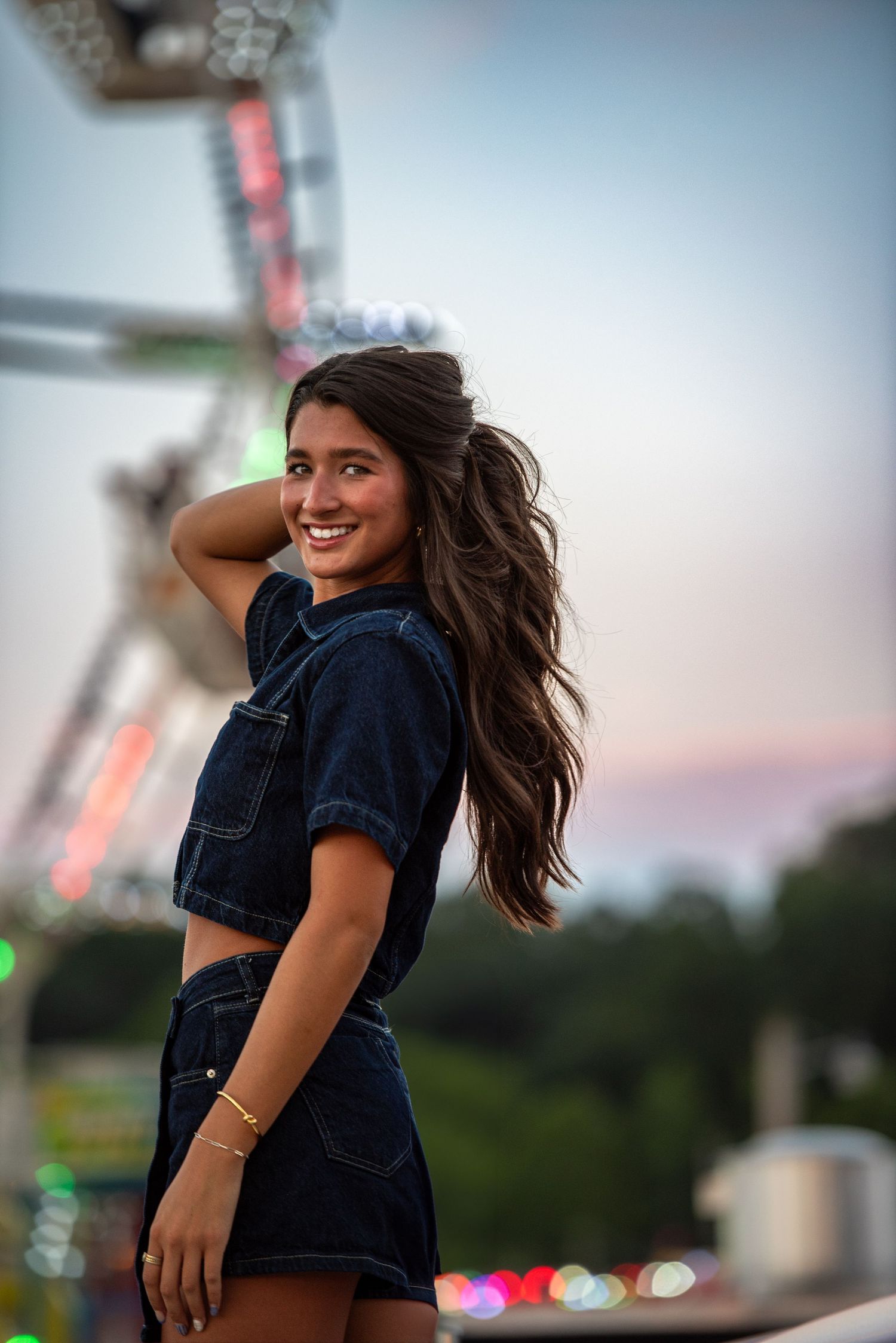 Sunsets and ferris wheels