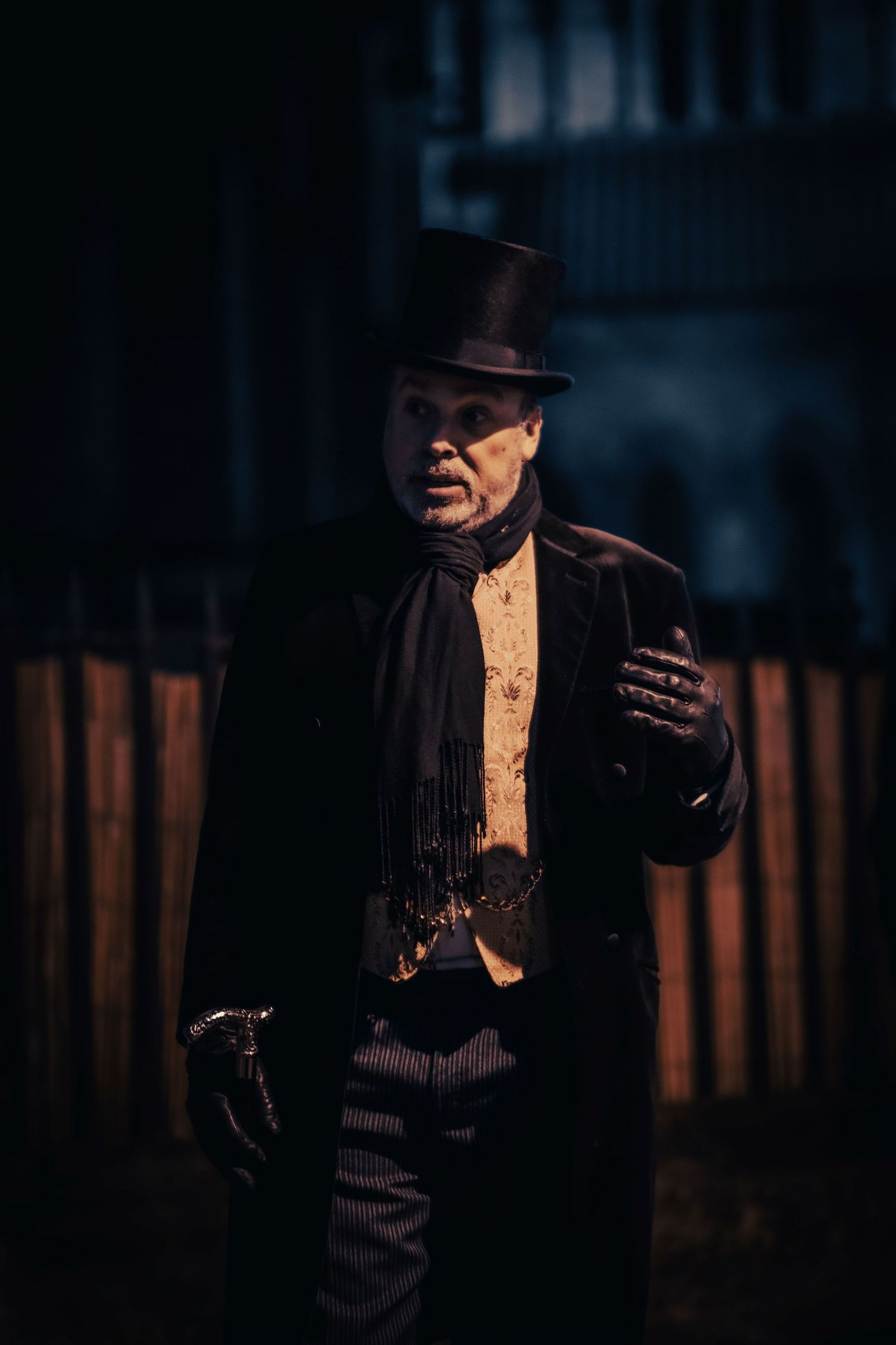Dark mysterious photograph by Simon Robertson, capturing a moment with a natural, considered approach.