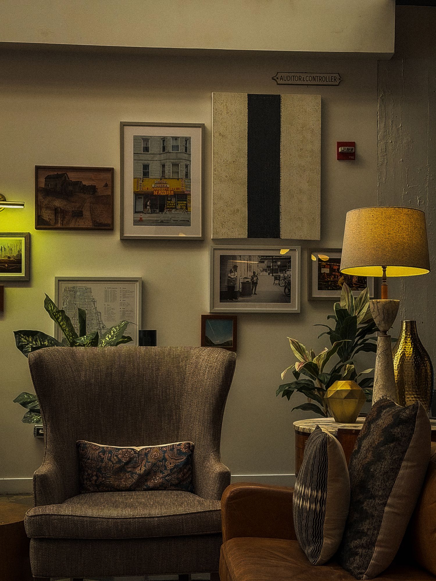 Inviting Chicago Airbnb living room styled for a comfortable guest experience