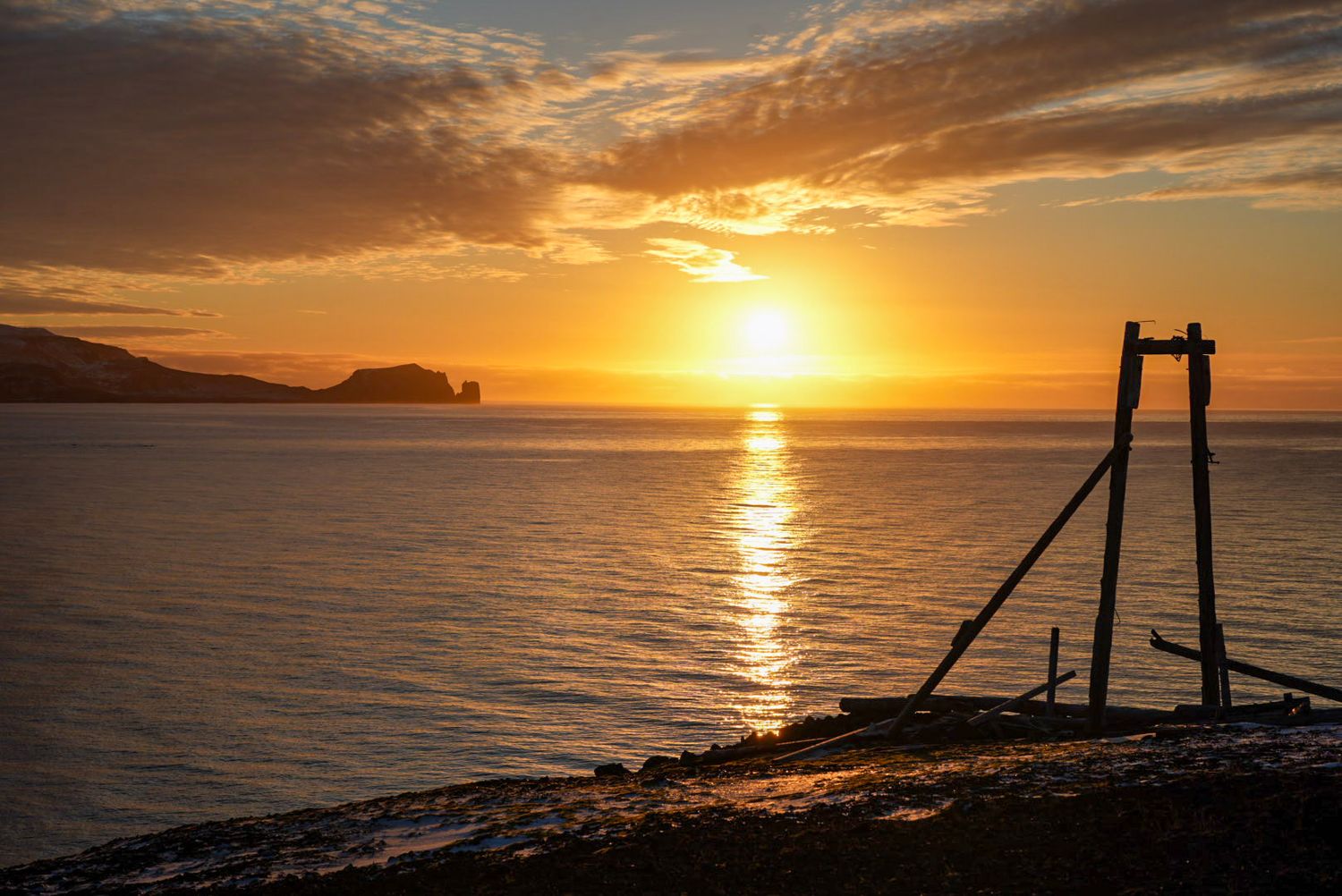 Solnedgang på Frydenlund