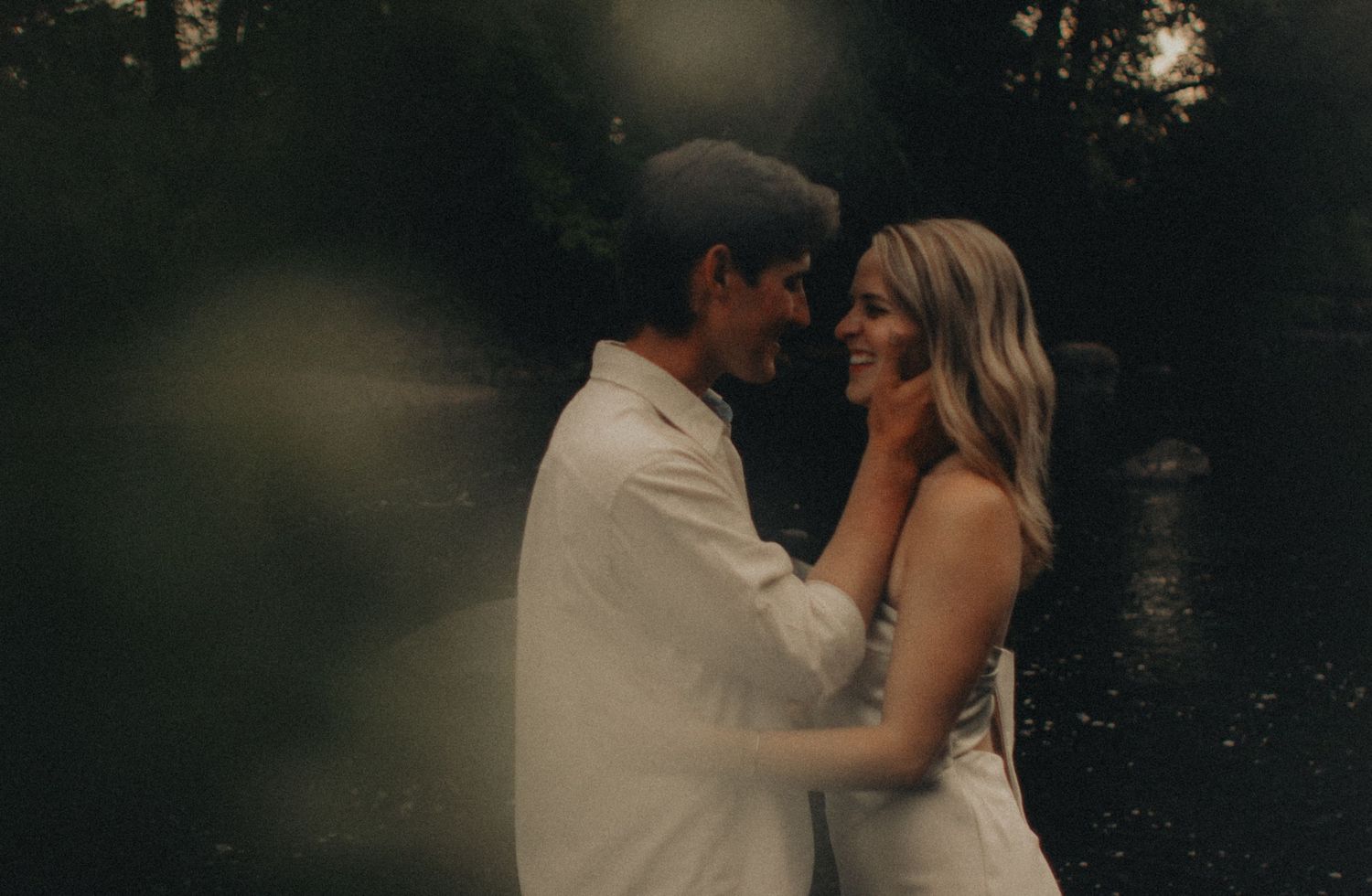 A couple, warm nostalgic moody light engagement session in Milaca, Minnesota  Elk River, MN Photographer Photography Wedding Couples Unique
